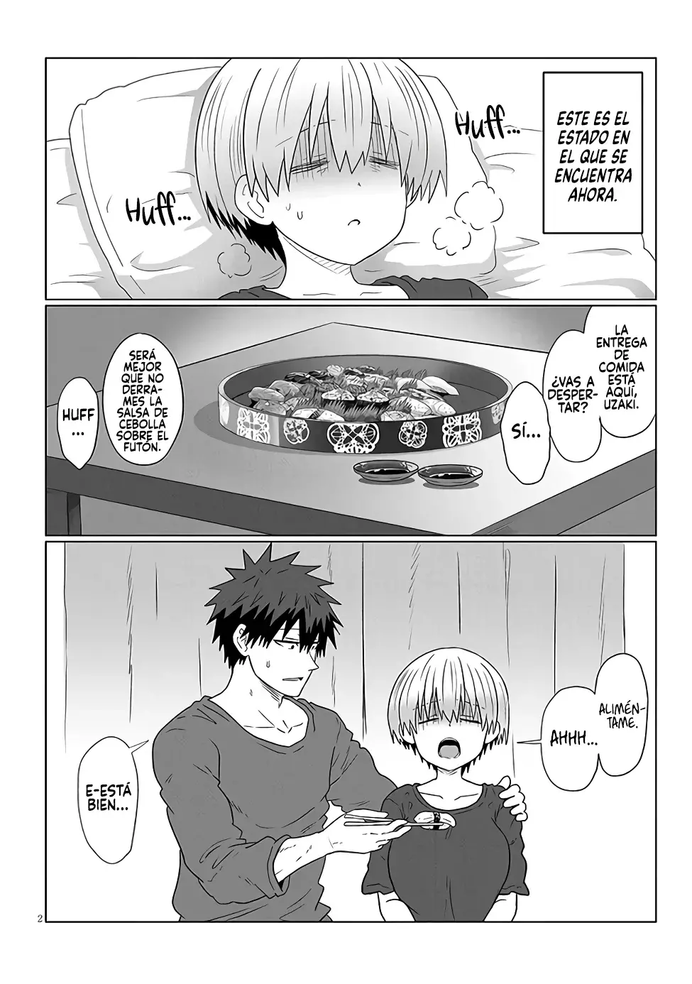Uzaki-chan wa Asobitai! capítulo 107 página 4