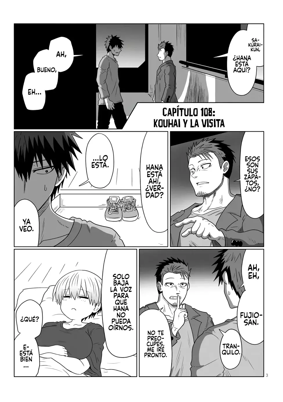 Uzaki-chan wa Asobitai! capítulo 108 página 5
