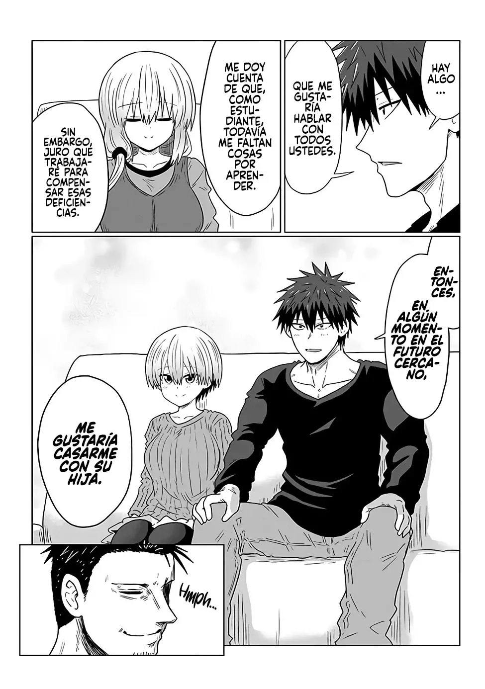 Uzaki-chan wa Asobitai! capítulo 109 página 4