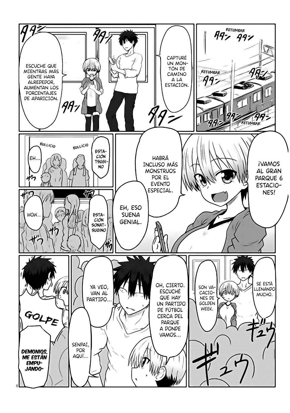 Uzaki-chan wa Asobitai! capítulo 11 página 5