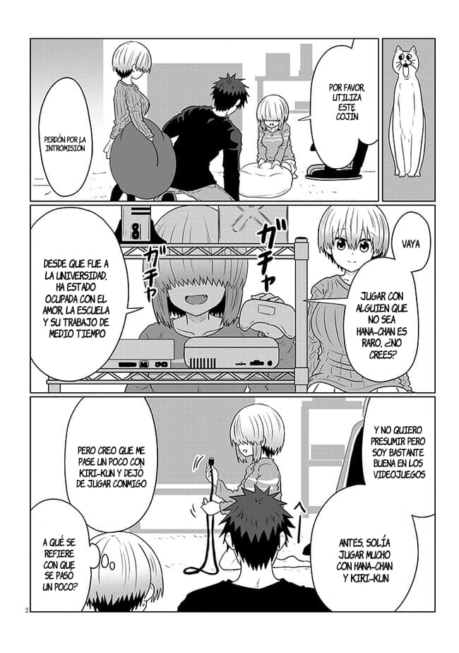 Uzaki-chan wa Asobitai! capítulo 110 página 2