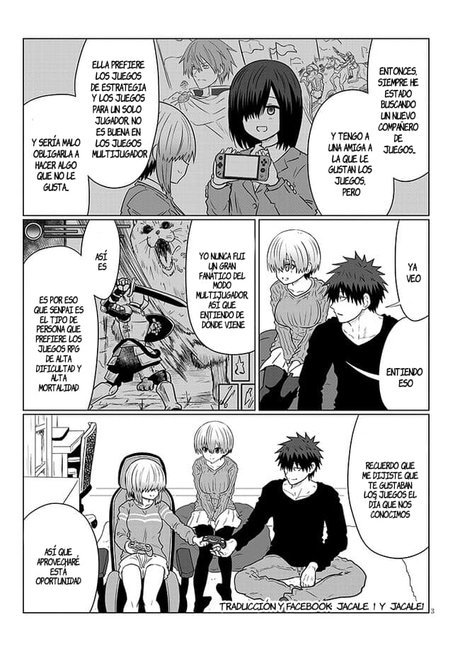 Uzaki-chan wa Asobitai! capítulo 110 página 3