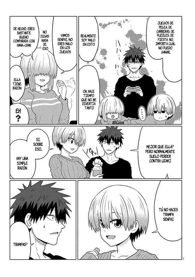 Uzaki-chan wa Asobitai! capítulo 110 página 7