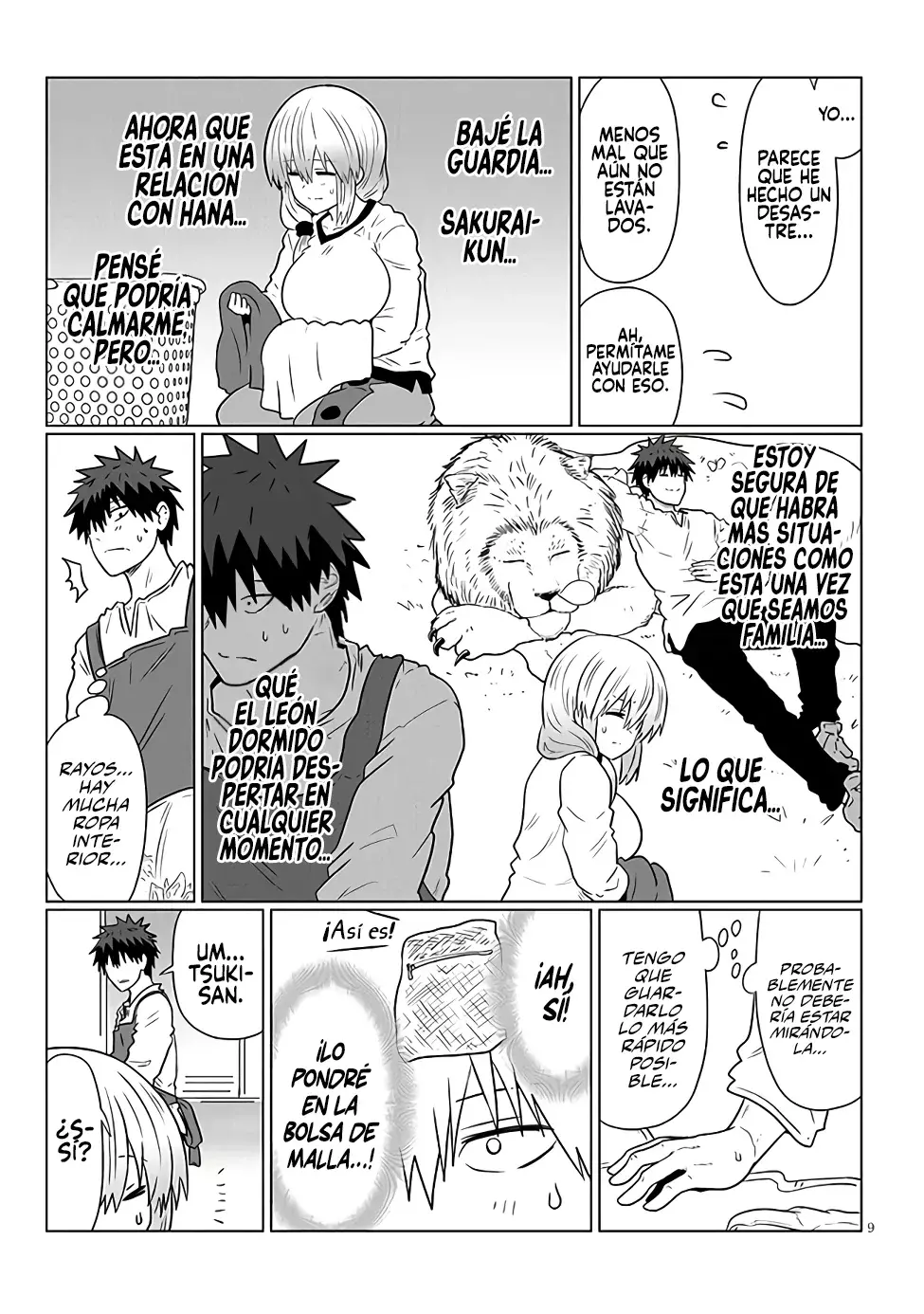 Uzaki-chan wa Asobitai! capítulo 111 página 11