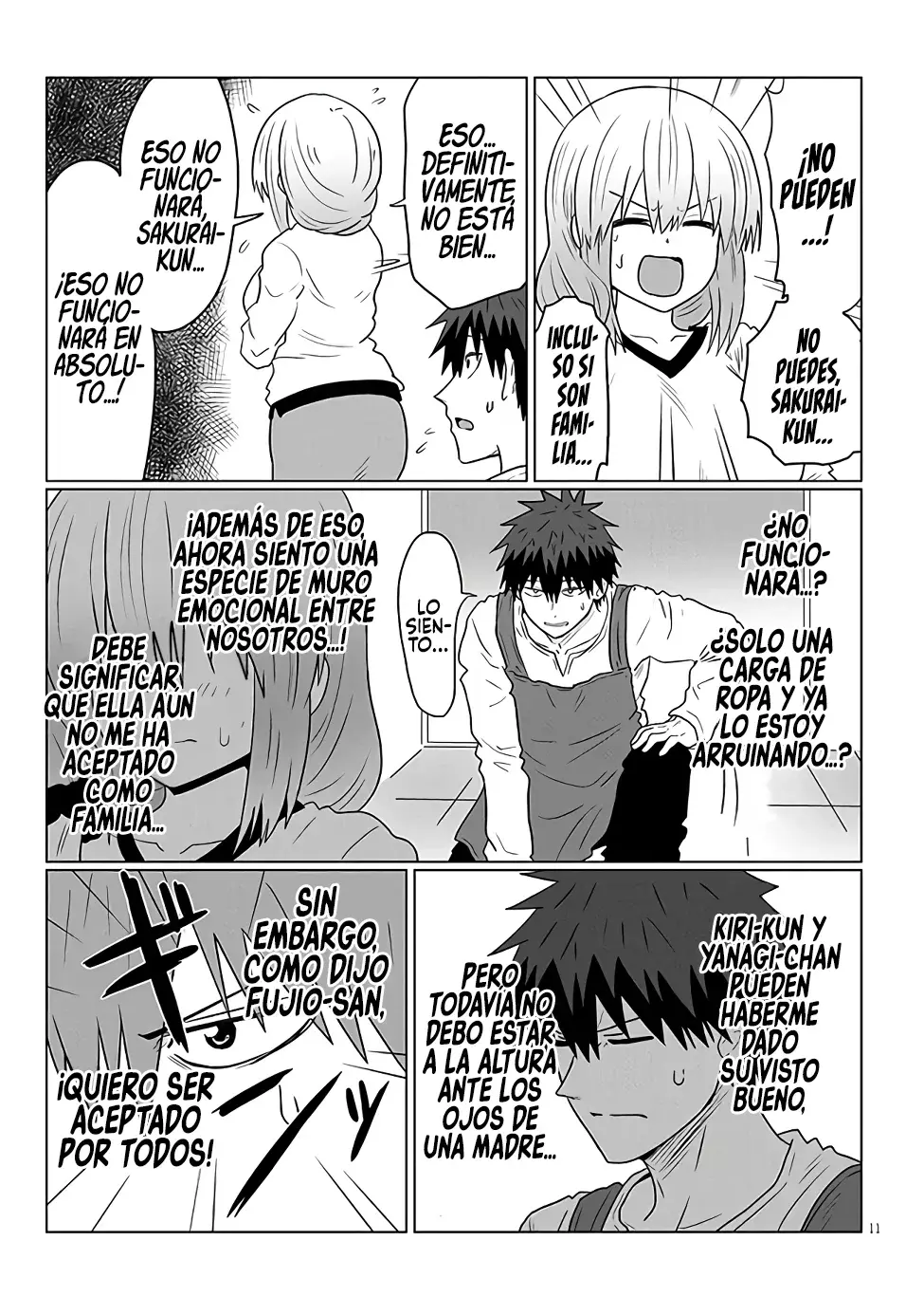 Uzaki-chan wa Asobitai! capítulo 111 página 13