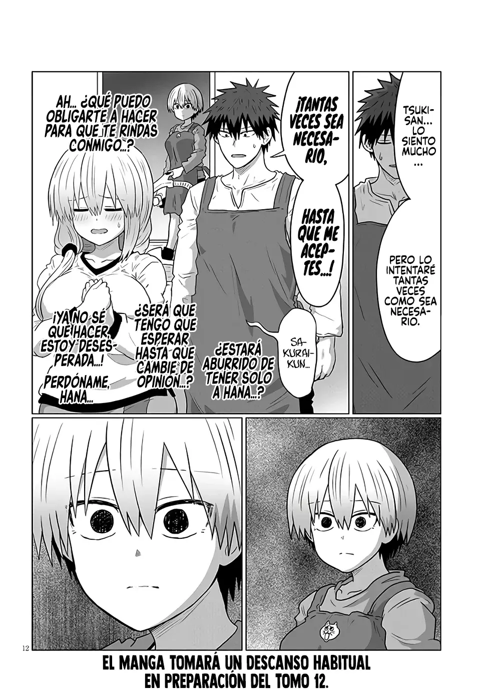 Uzaki-chan wa Asobitai! capítulo 111 página 14