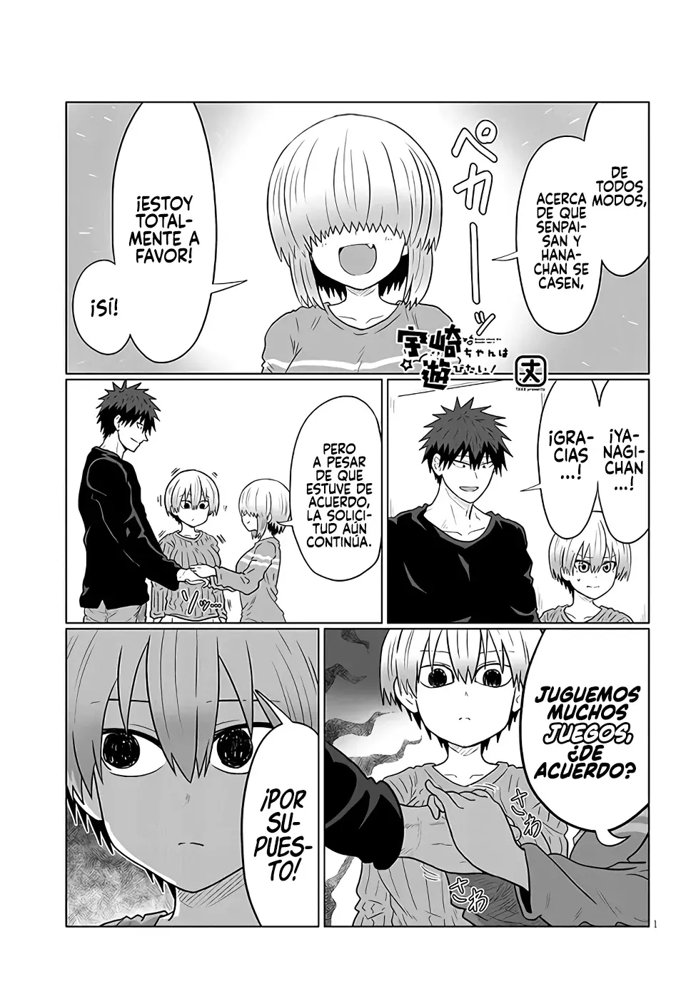 Uzaki-chan wa Asobitai! capítulo 111 página 3