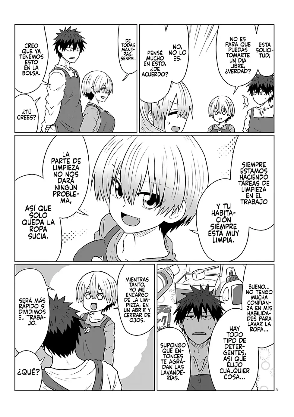 Uzaki-chan wa Asobitai! capítulo 111 página 7