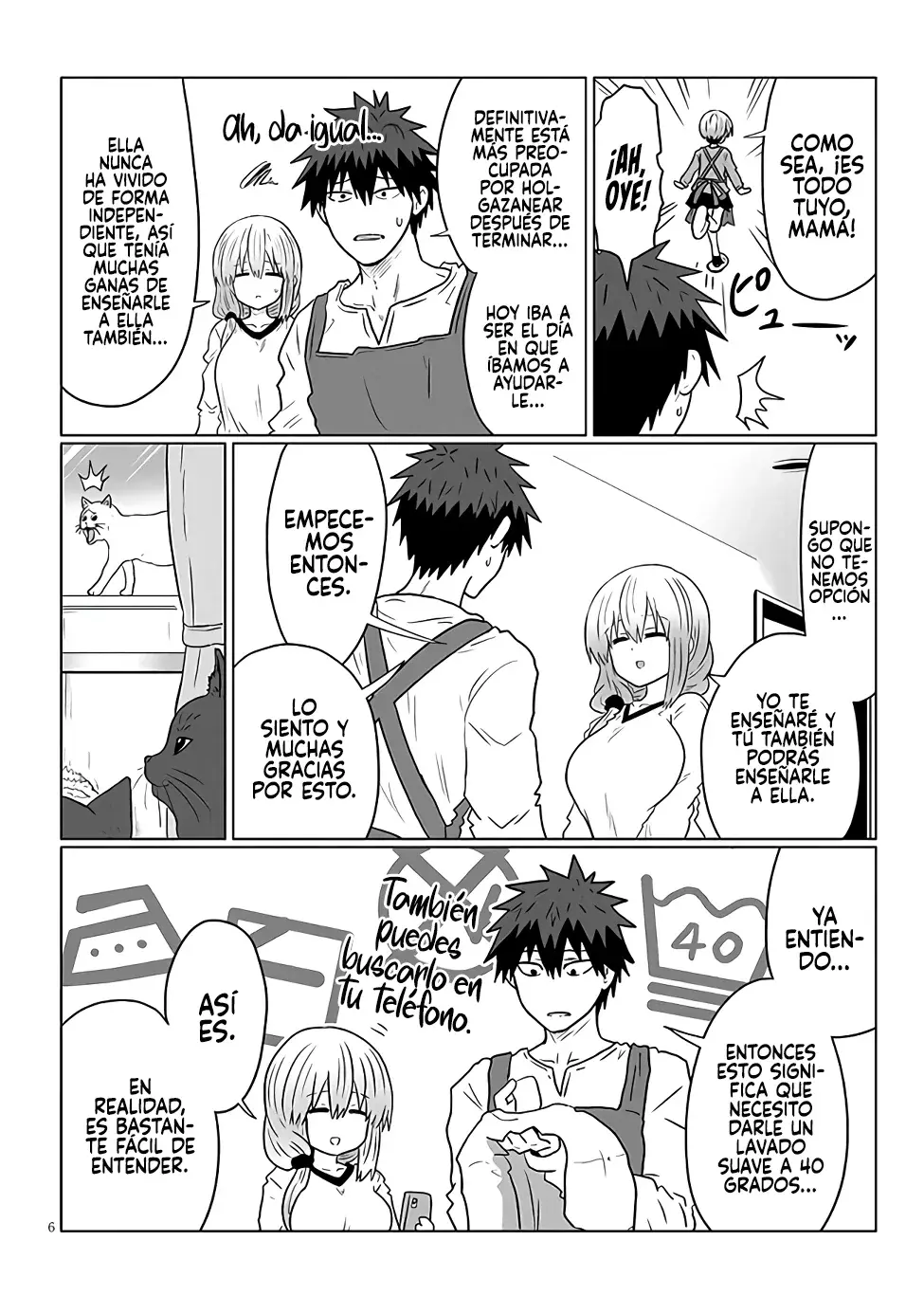Uzaki-chan wa Asobitai! capítulo 111 página 8