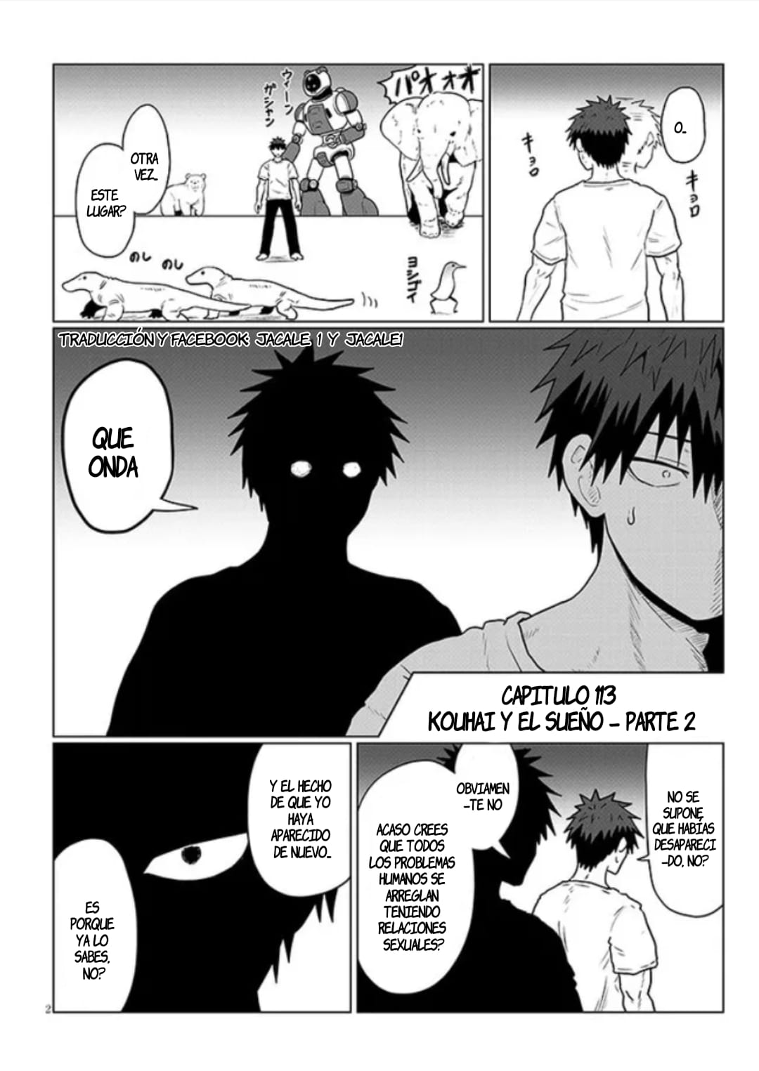 Uzaki-chan wa Asobitai! capítulo 113 página 3
