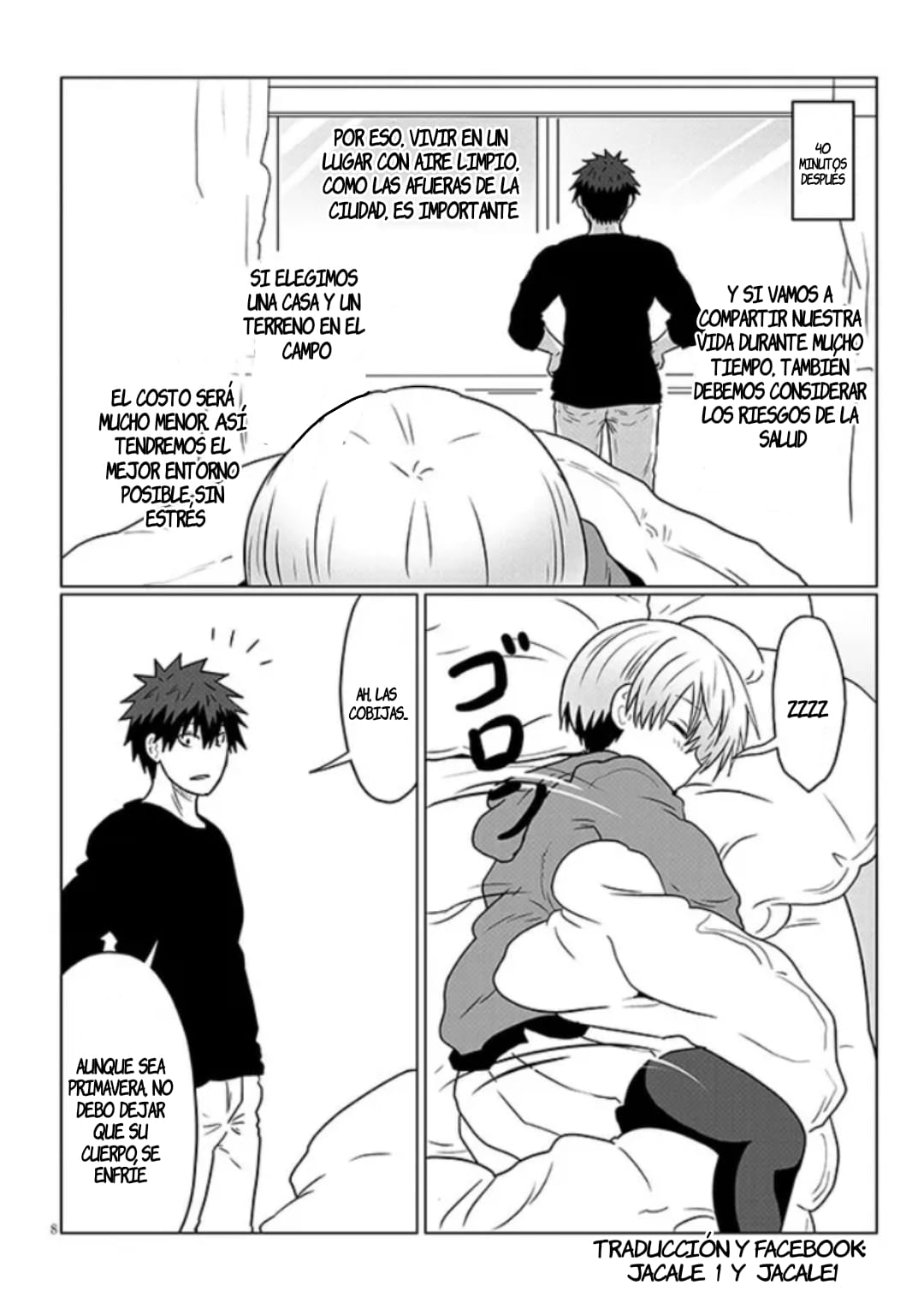 Uzaki-chan wa Asobitai! capítulo 113 página 9