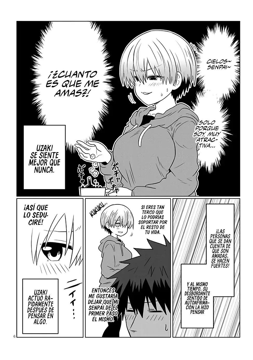 Uzaki-chan wa Asobitai! capítulo 114 página 8