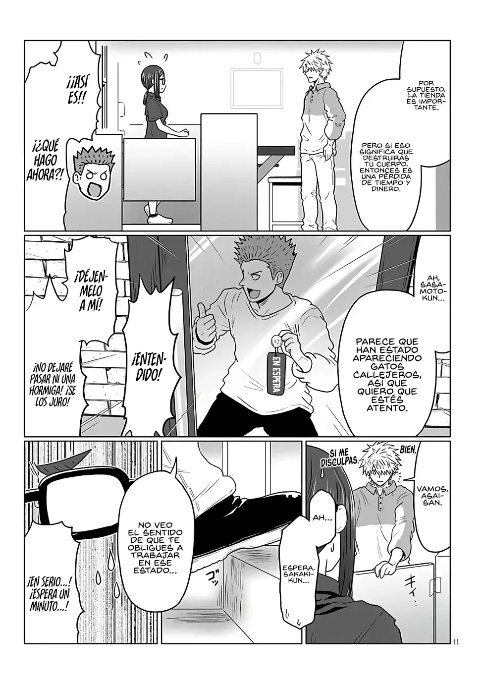 Uzaki-chan wa Asobitai! capítulo 115 página 13