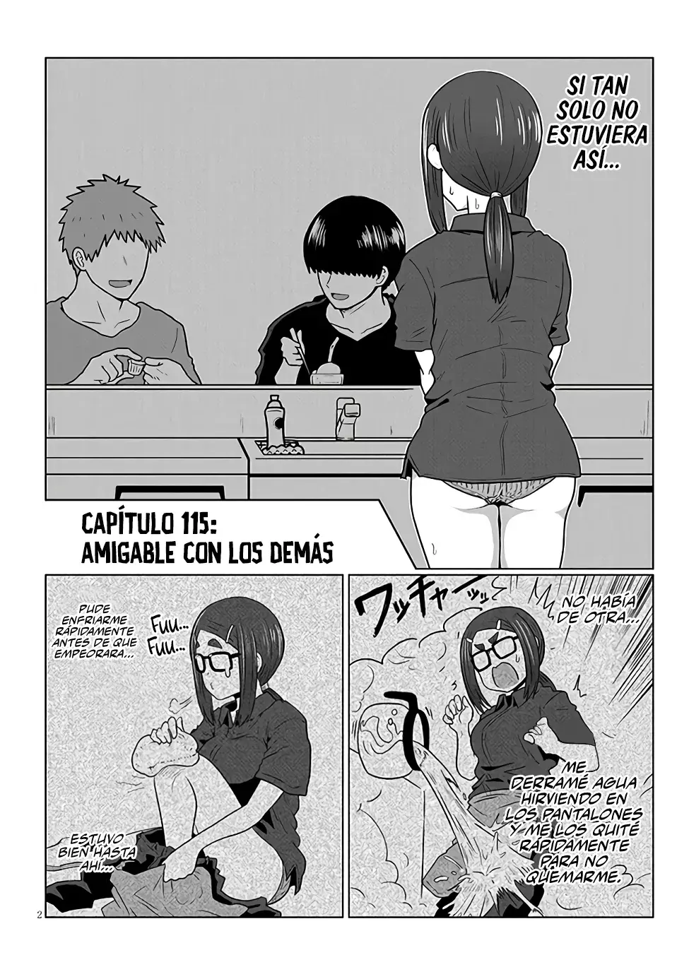 Uzaki-chan wa Asobitai! capítulo 115 página 4