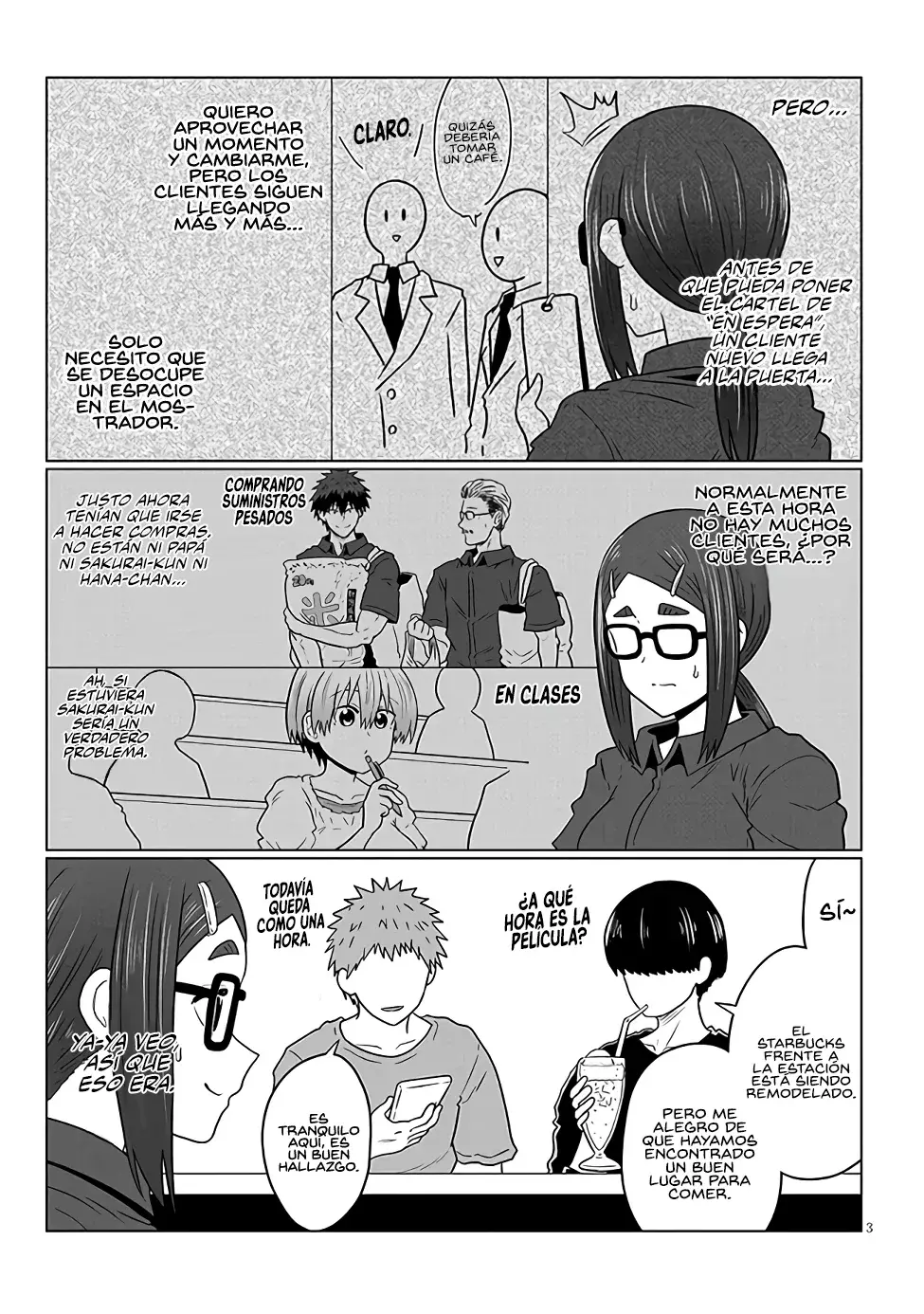 Uzaki-chan wa Asobitai! capítulo 115 página 5