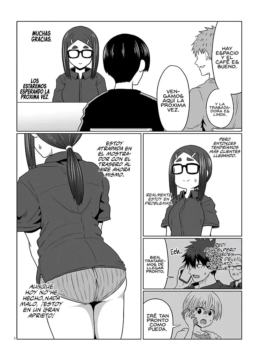 Uzaki-chan wa Asobitai! capítulo 115 página 6
