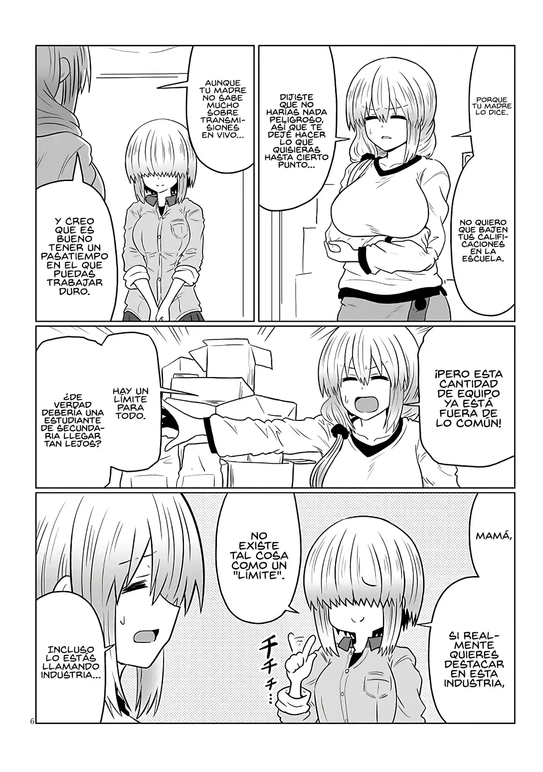 Uzaki-chan wa Asobitai! capítulo 116 página 8
