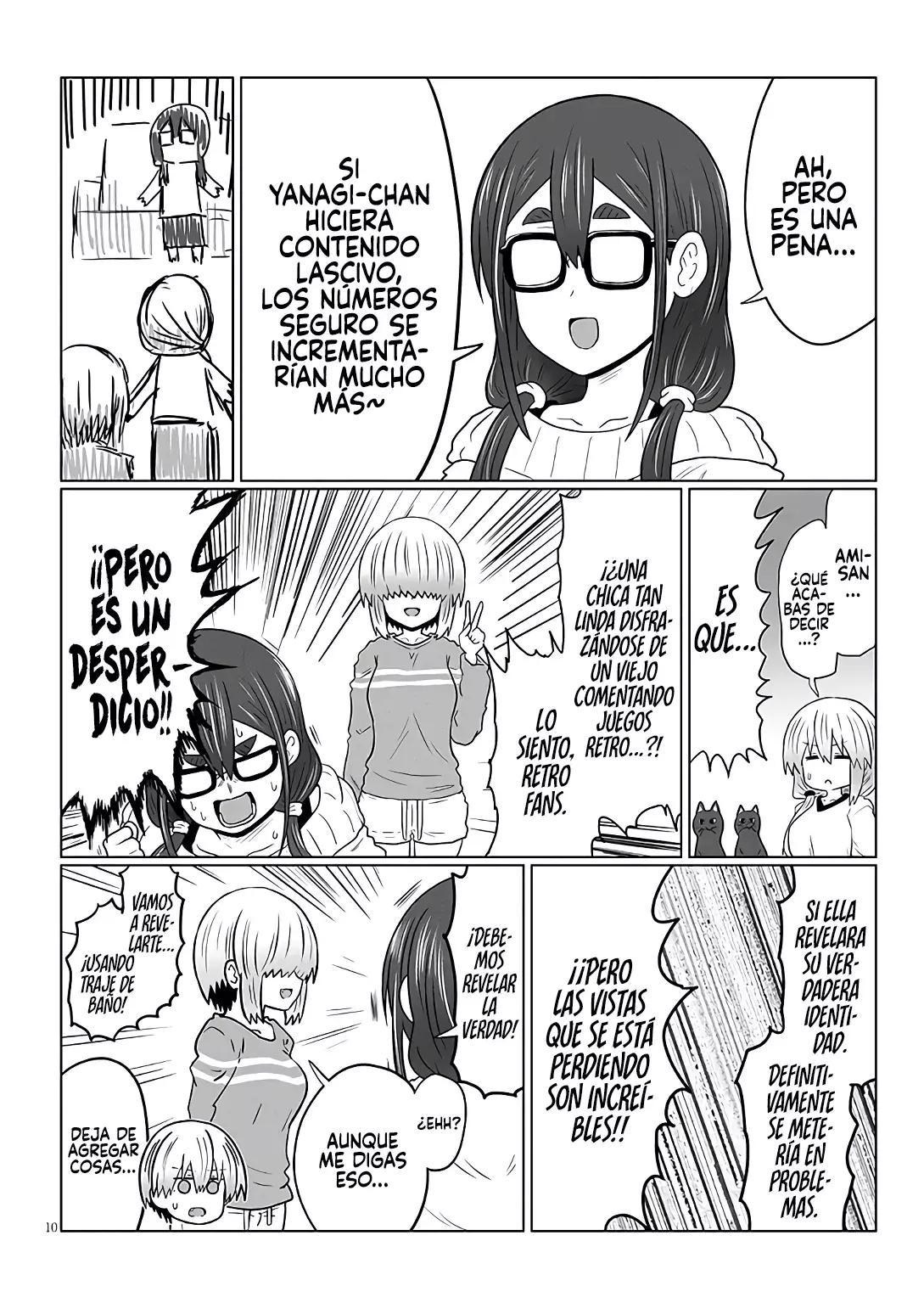Uzaki-chan wa Asobitai! capítulo 117 página 11