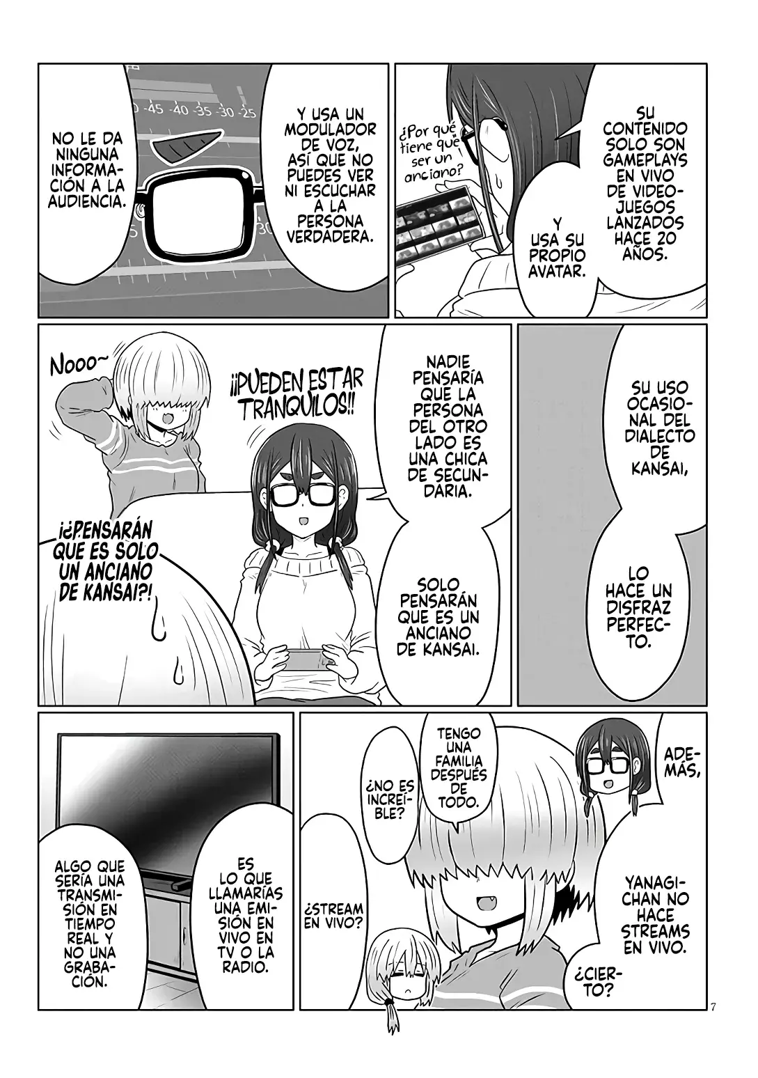 Uzaki-chan wa Asobitai! capítulo 117 página 8
