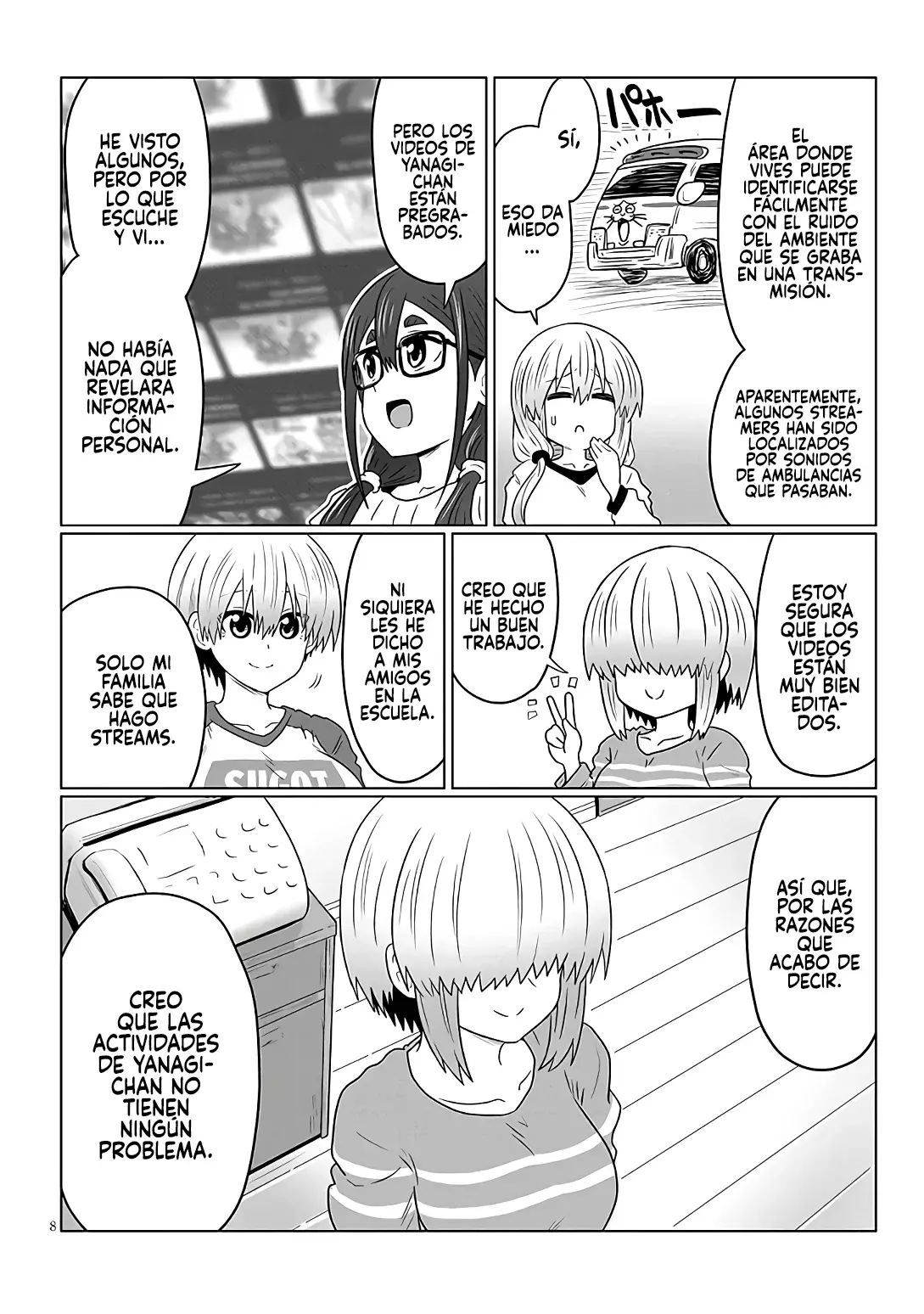 Uzaki-chan wa Asobitai! capítulo 117 página 9