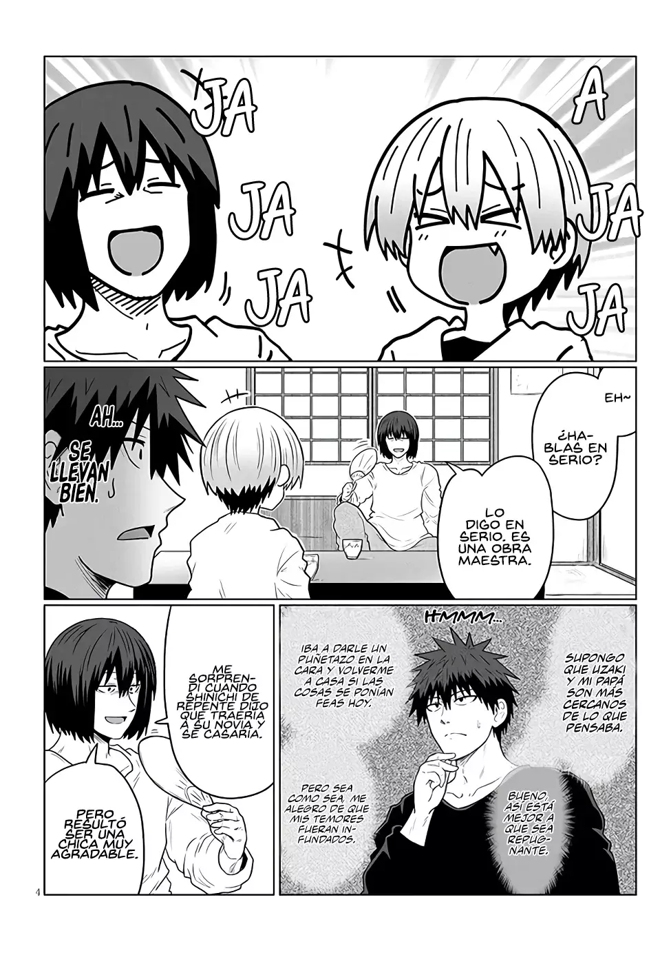 Uzaki-chan wa Asobitai! capítulo 118 página 6