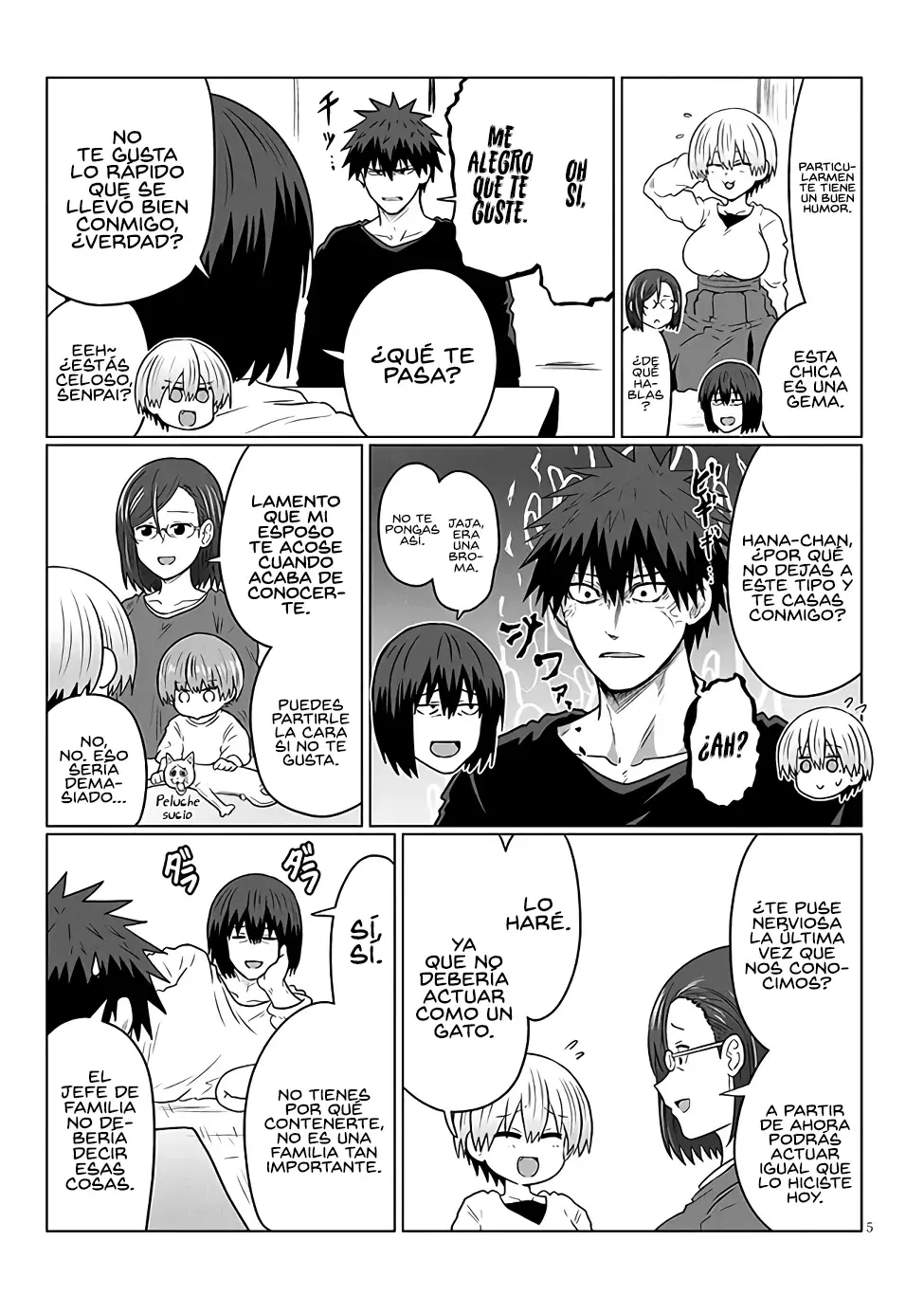 Uzaki-chan wa Asobitai! capítulo 118 página 7