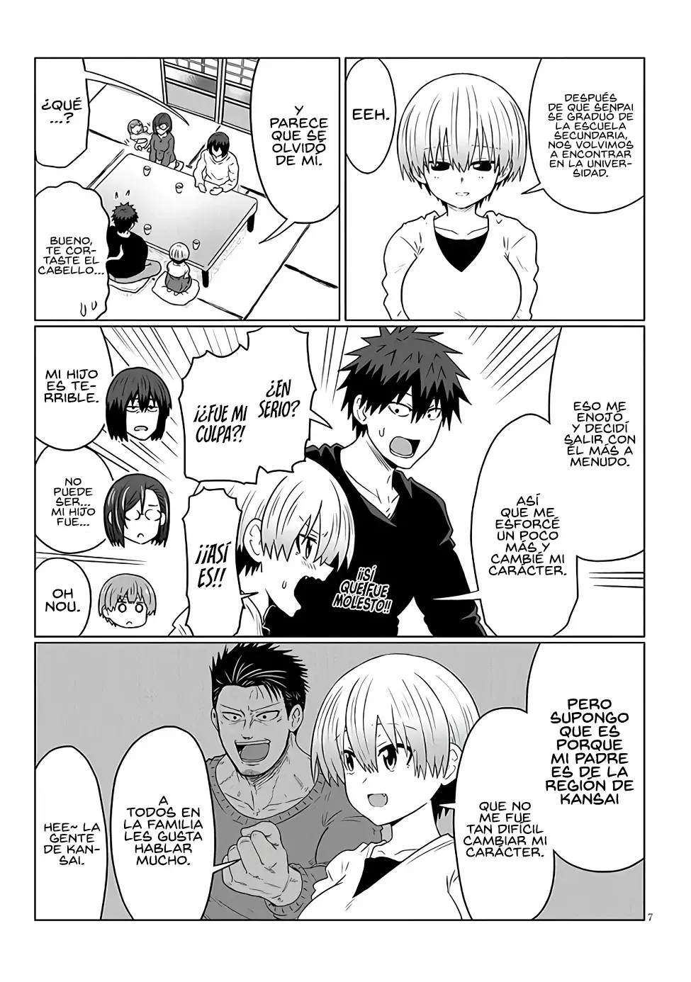 Uzaki-chan wa Asobitai! capítulo 118 página 9