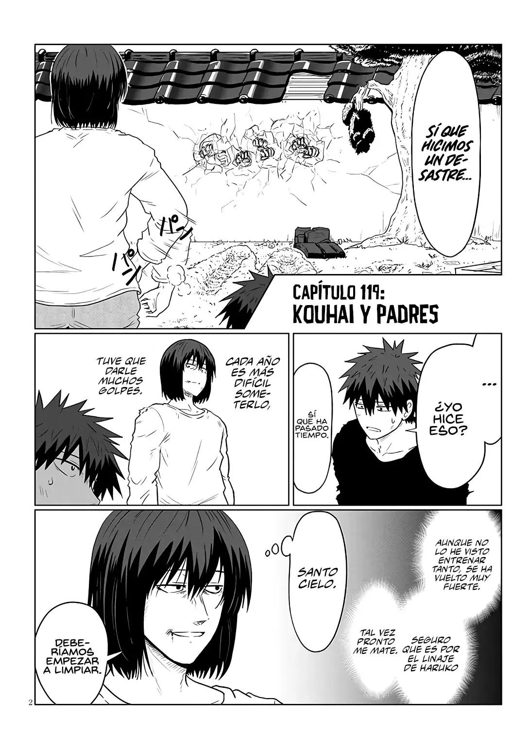 Uzaki-chan wa Asobitai! capítulo 119 página 4