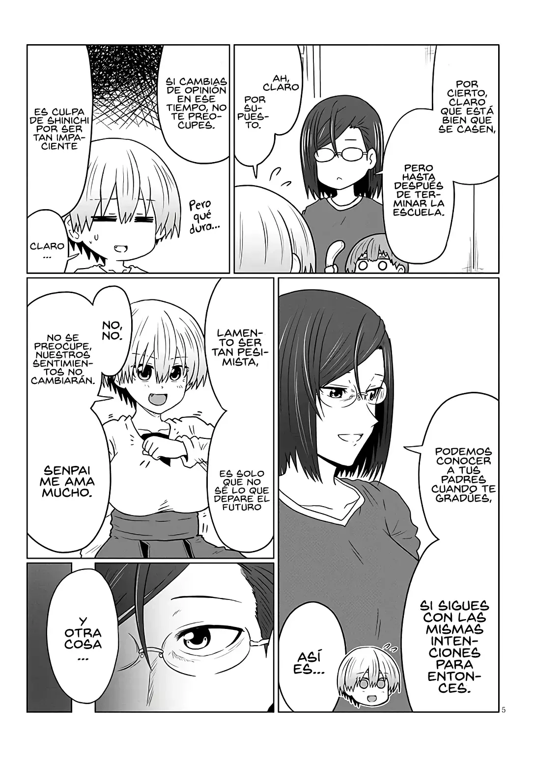 Uzaki-chan wa Asobitai! capítulo 119 página 7