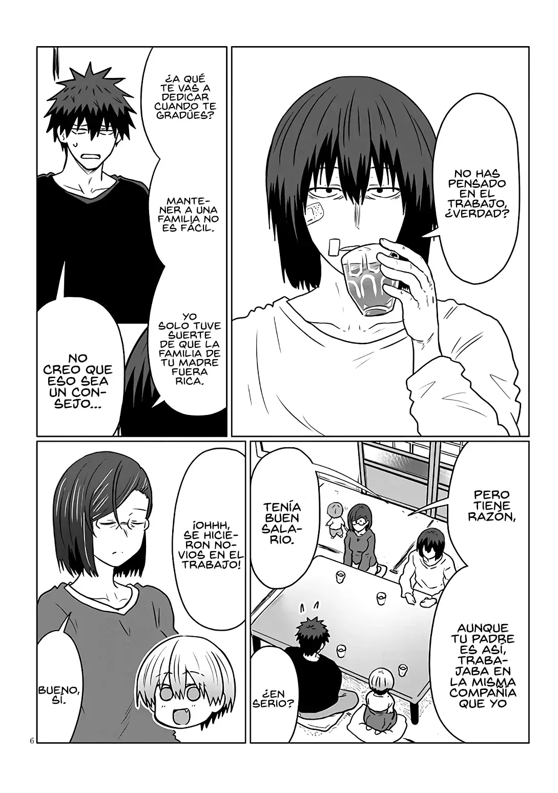 Uzaki-chan wa Asobitai! capítulo 119 página 8