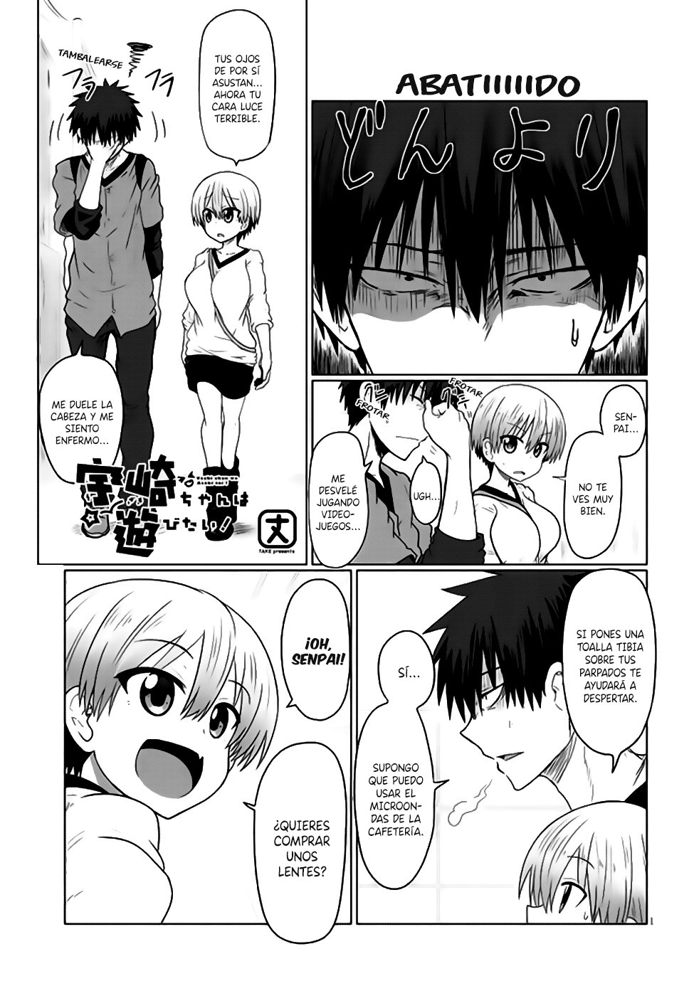 Uzaki-chan wa Asobitai! capítulo 12 página 2