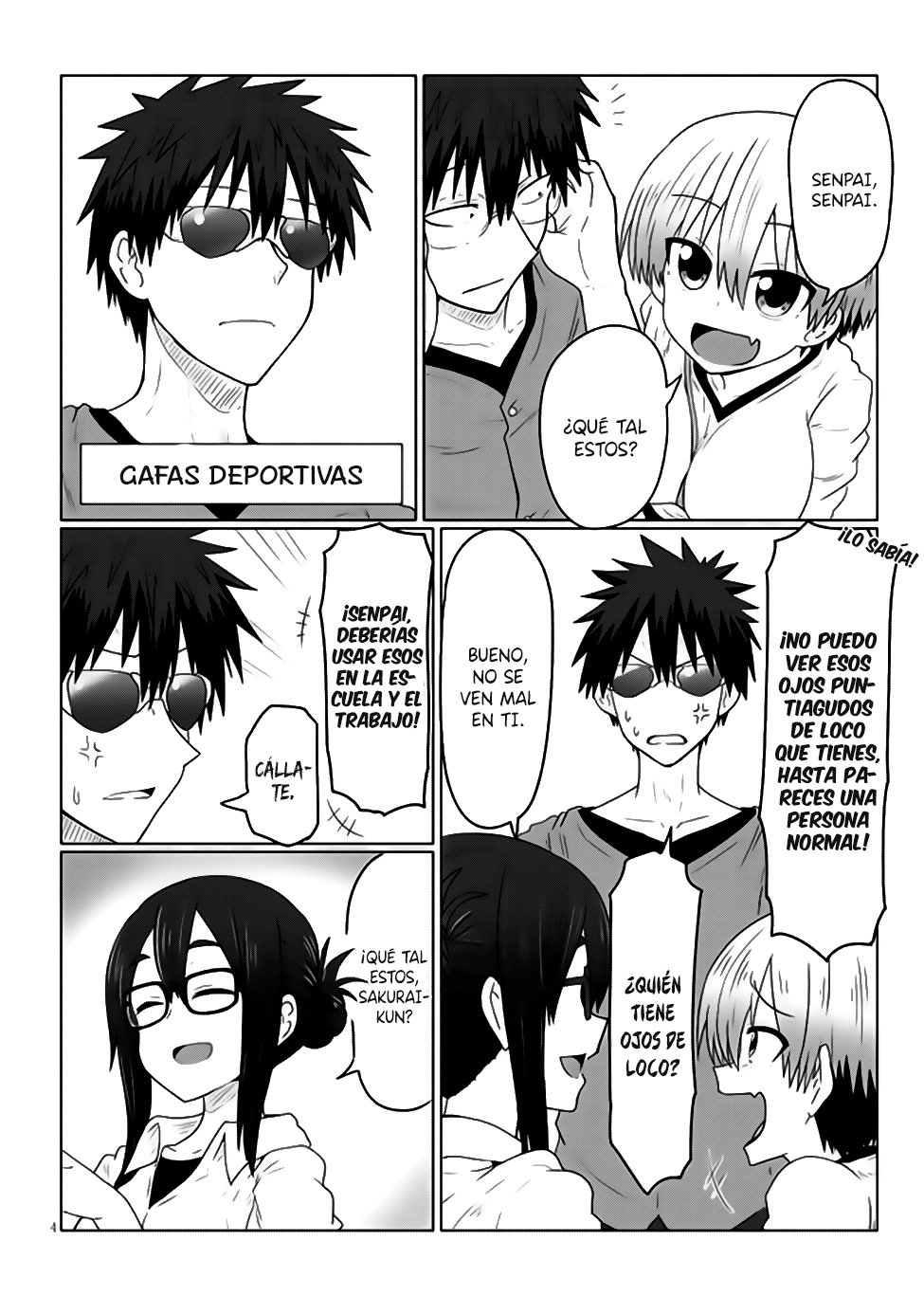 Uzaki-chan wa Asobitai! capítulo 12 página 5