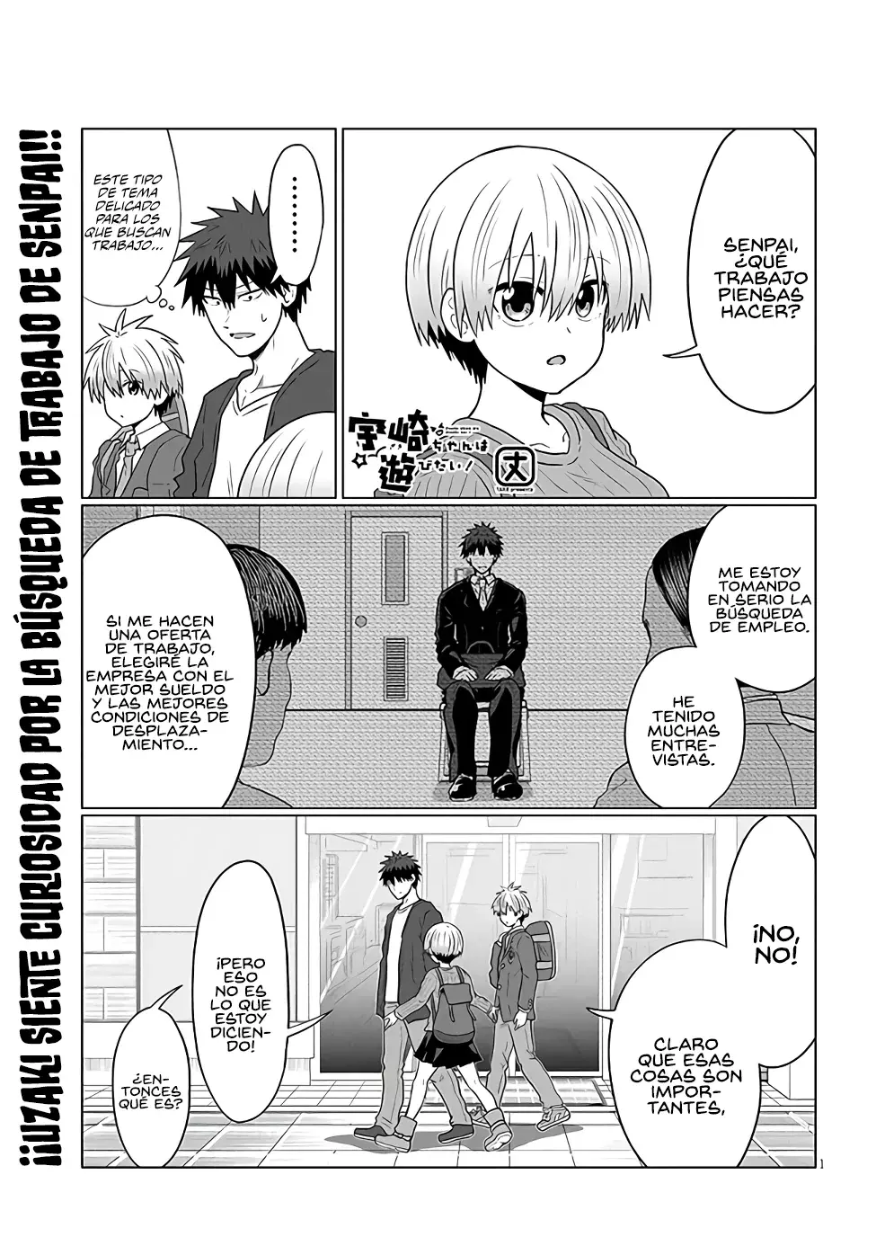 Uzaki-chan wa Asobitai! capítulo 120 página 3