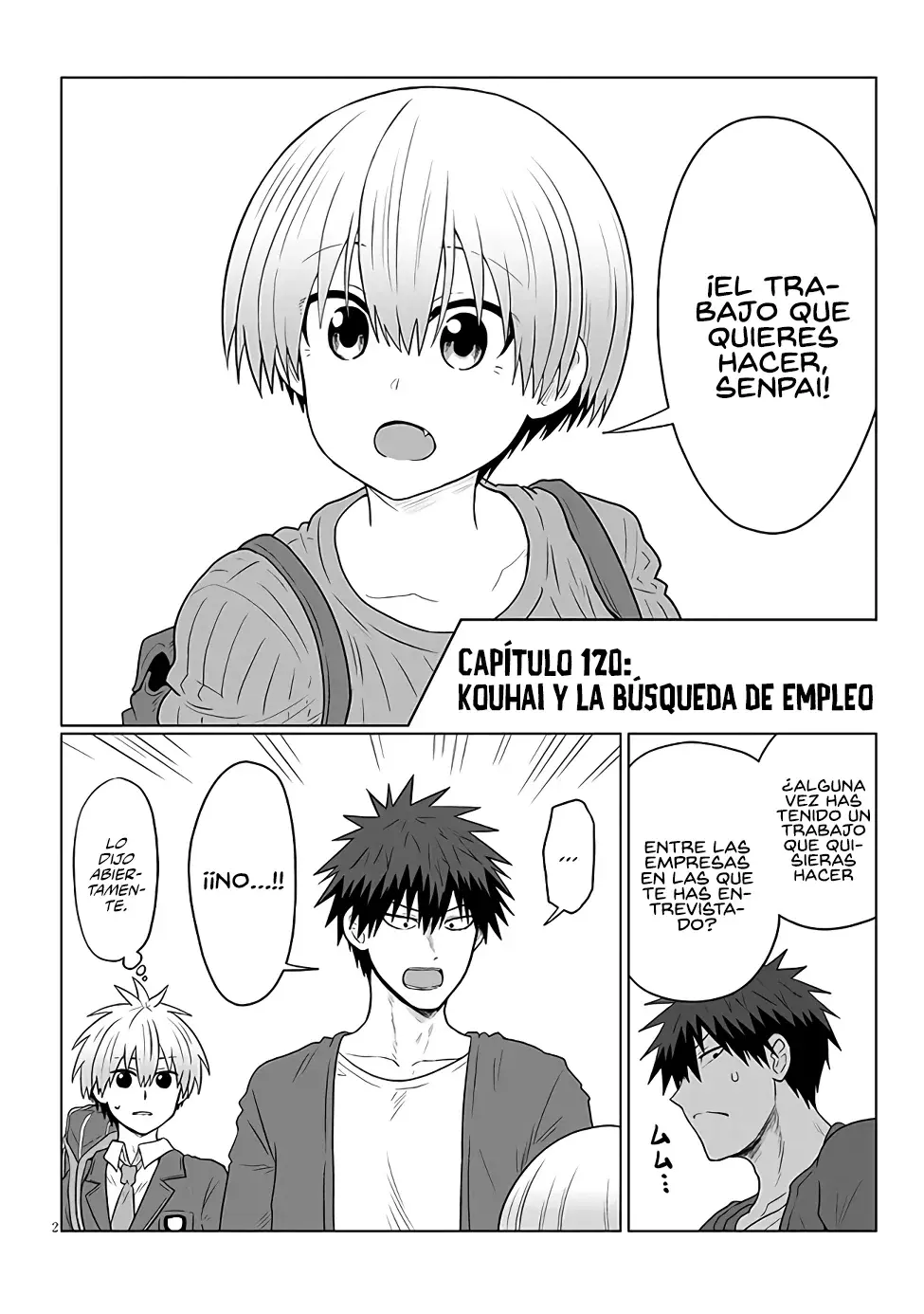 Uzaki-chan wa Asobitai! capítulo 120 página 4