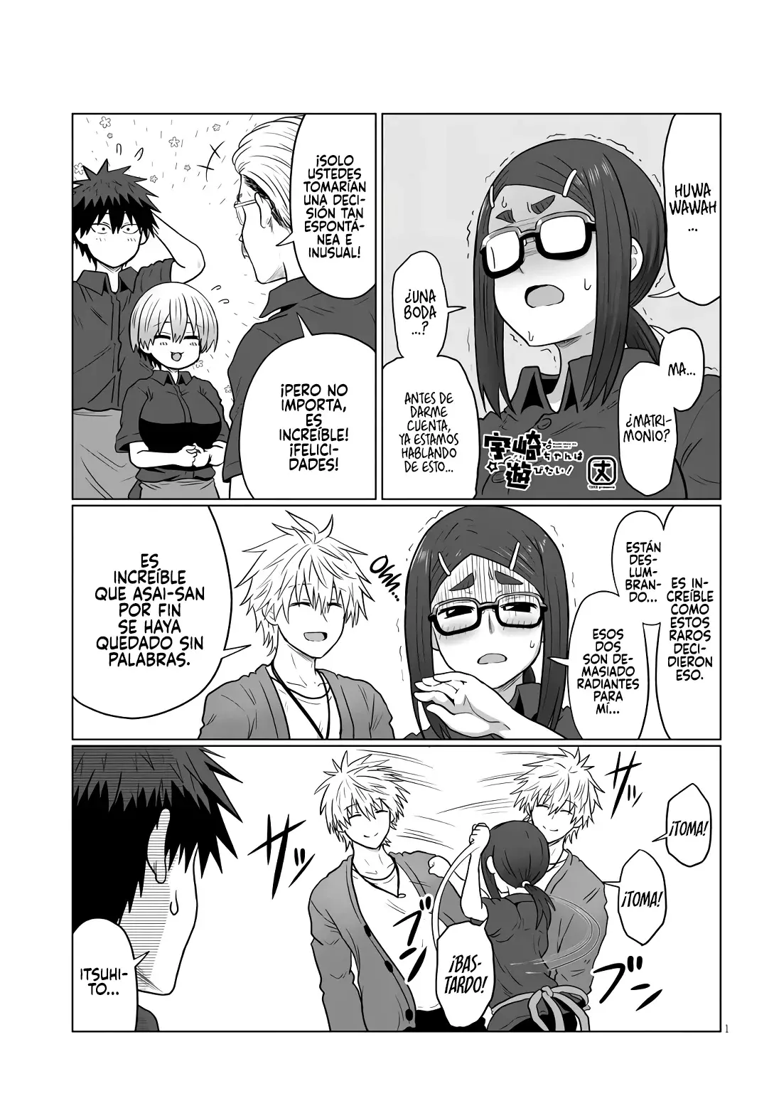 Uzaki-chan wa Asobitai! capítulo 121 página 3