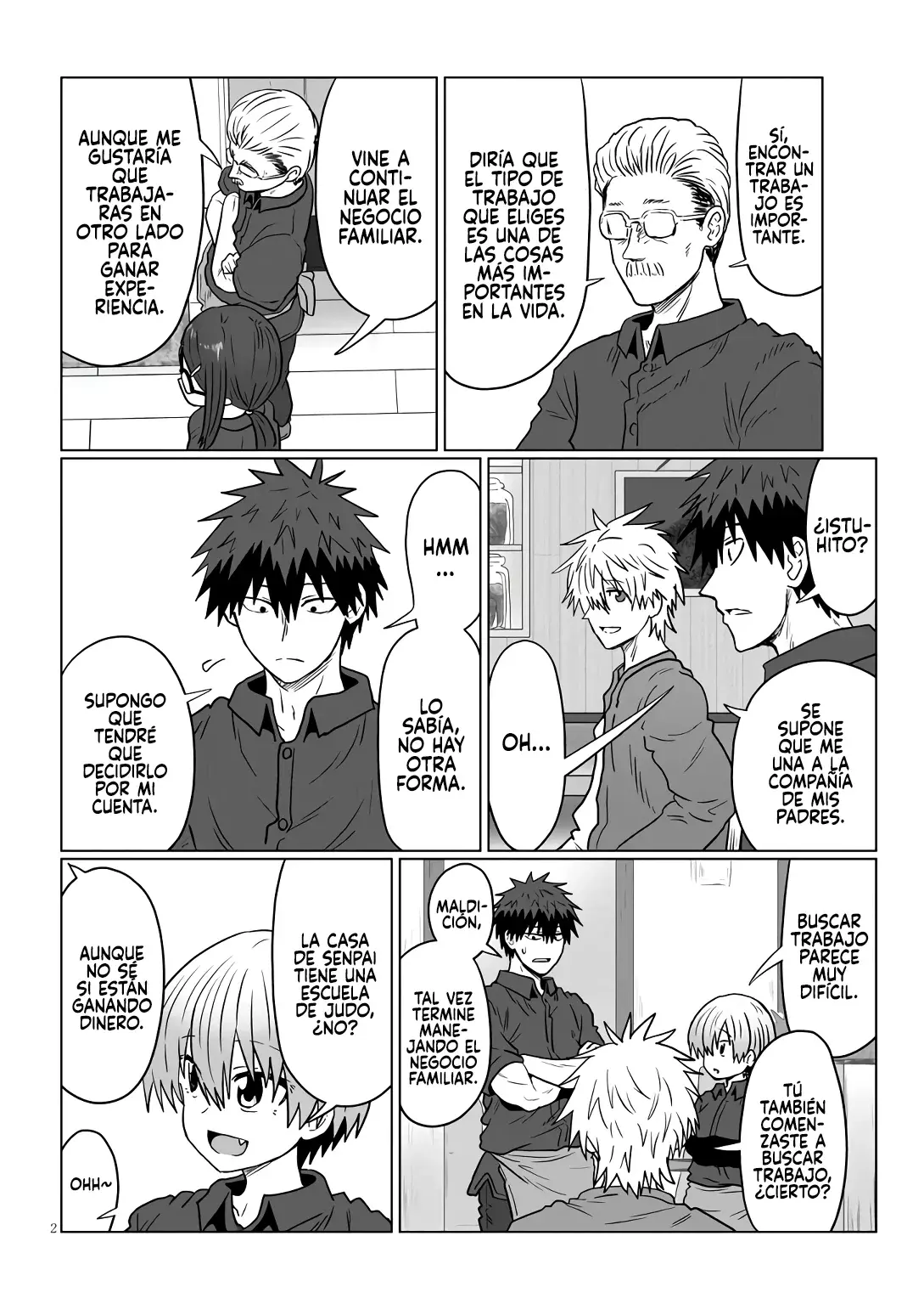 Uzaki-chan wa Asobitai! capítulo 121 página 4