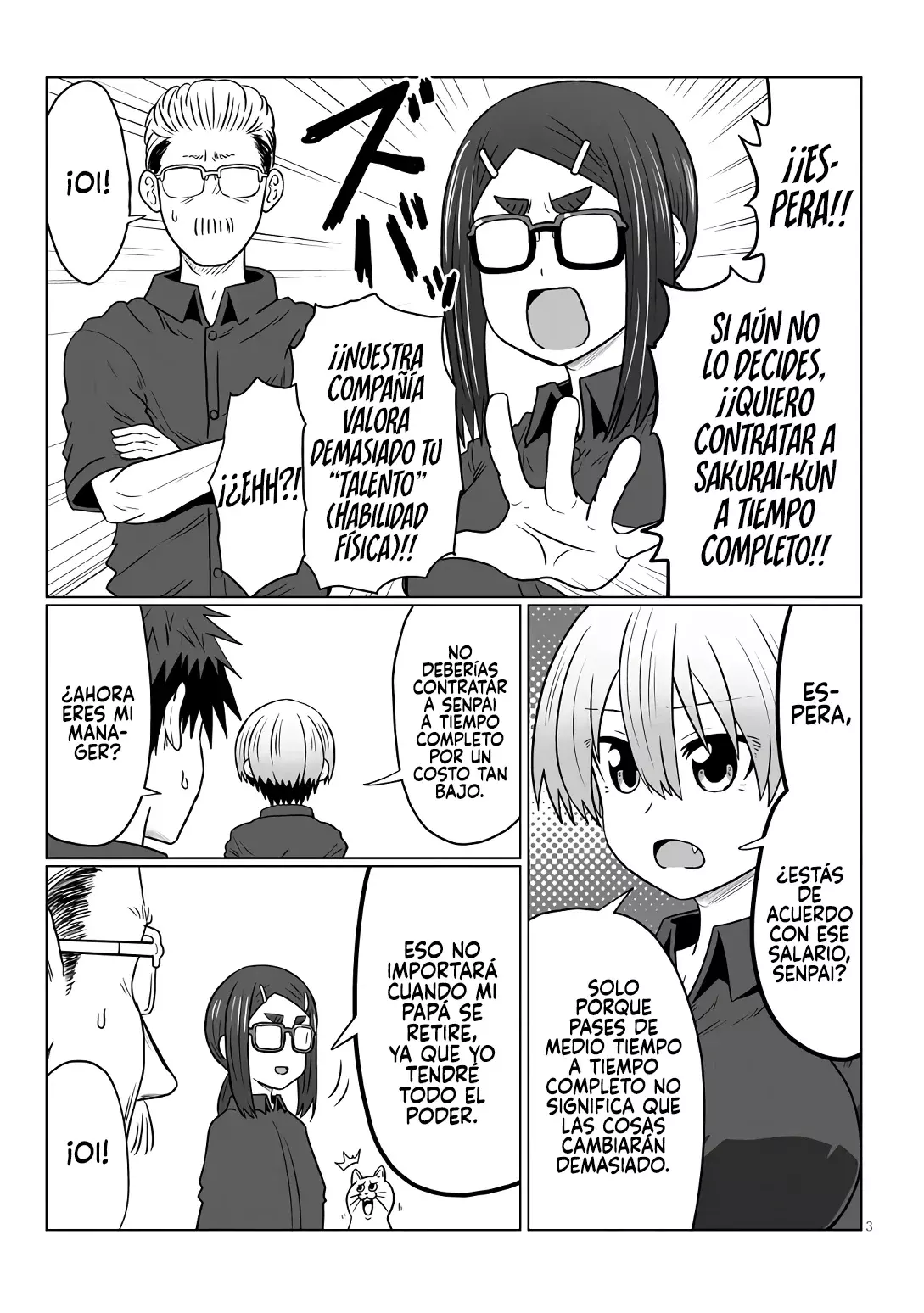 Uzaki-chan wa Asobitai! capítulo 121 página 5