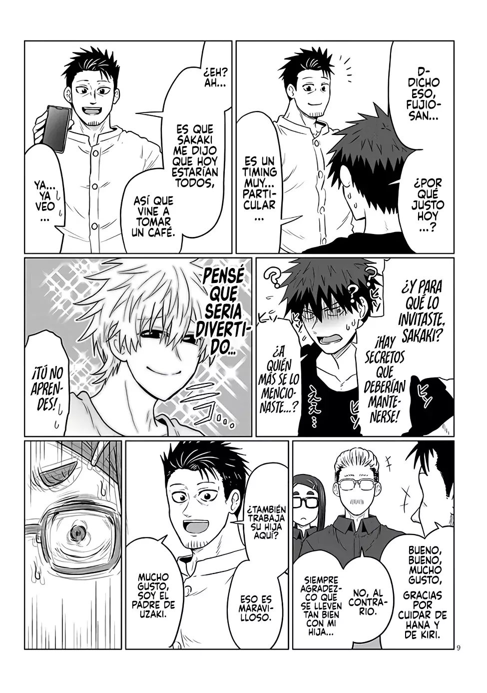 Uzaki-chan wa Asobitai! capítulo 124 página 11