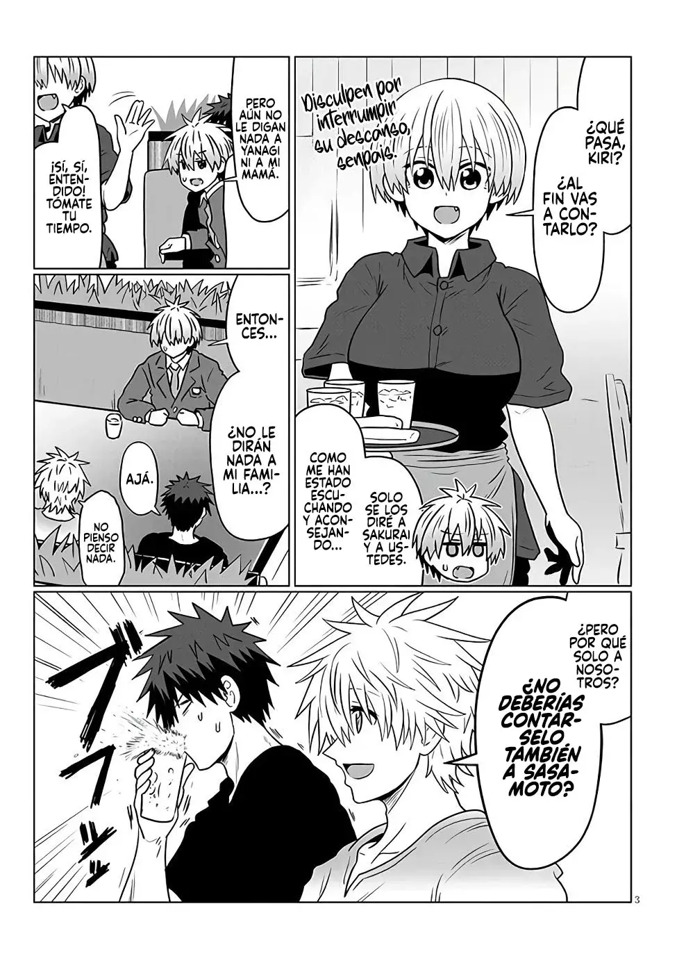 Uzaki-chan wa Asobitai! capítulo 124 página 5