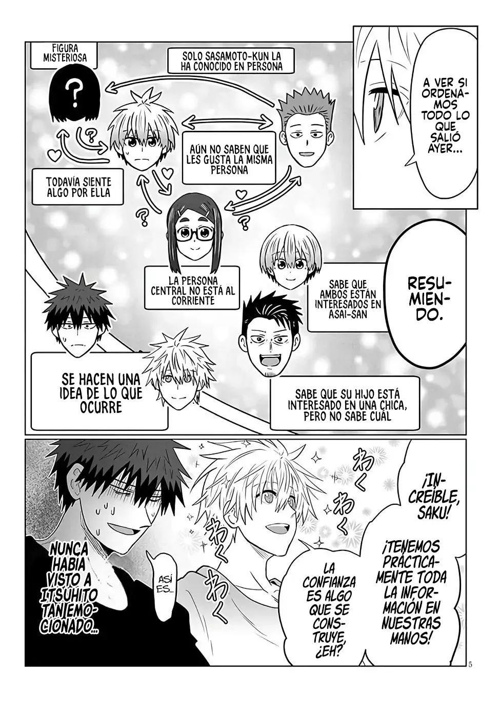 Uzaki-chan wa Asobitai! capítulo 124 página 7