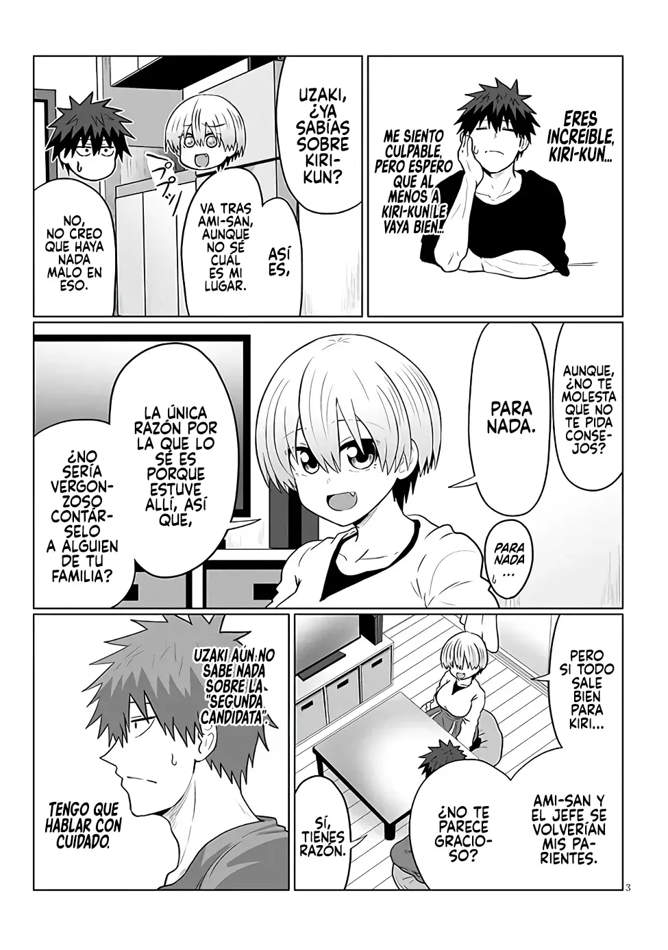 Uzaki-chan wa Asobitai! capítulo 125 página 5