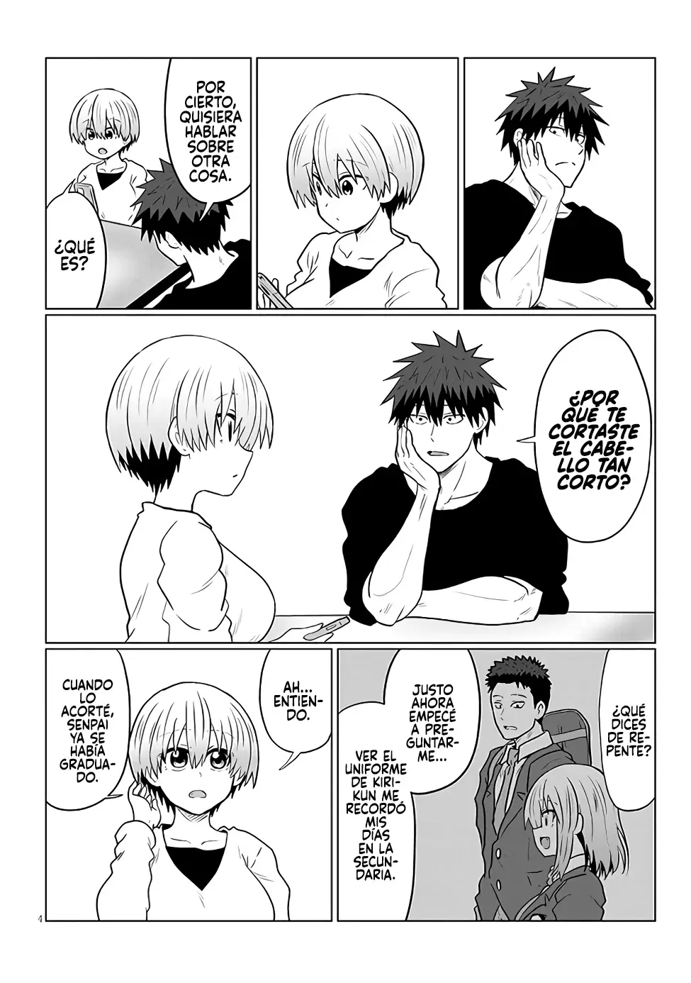 Uzaki-chan wa Asobitai! capítulo 125 página 6