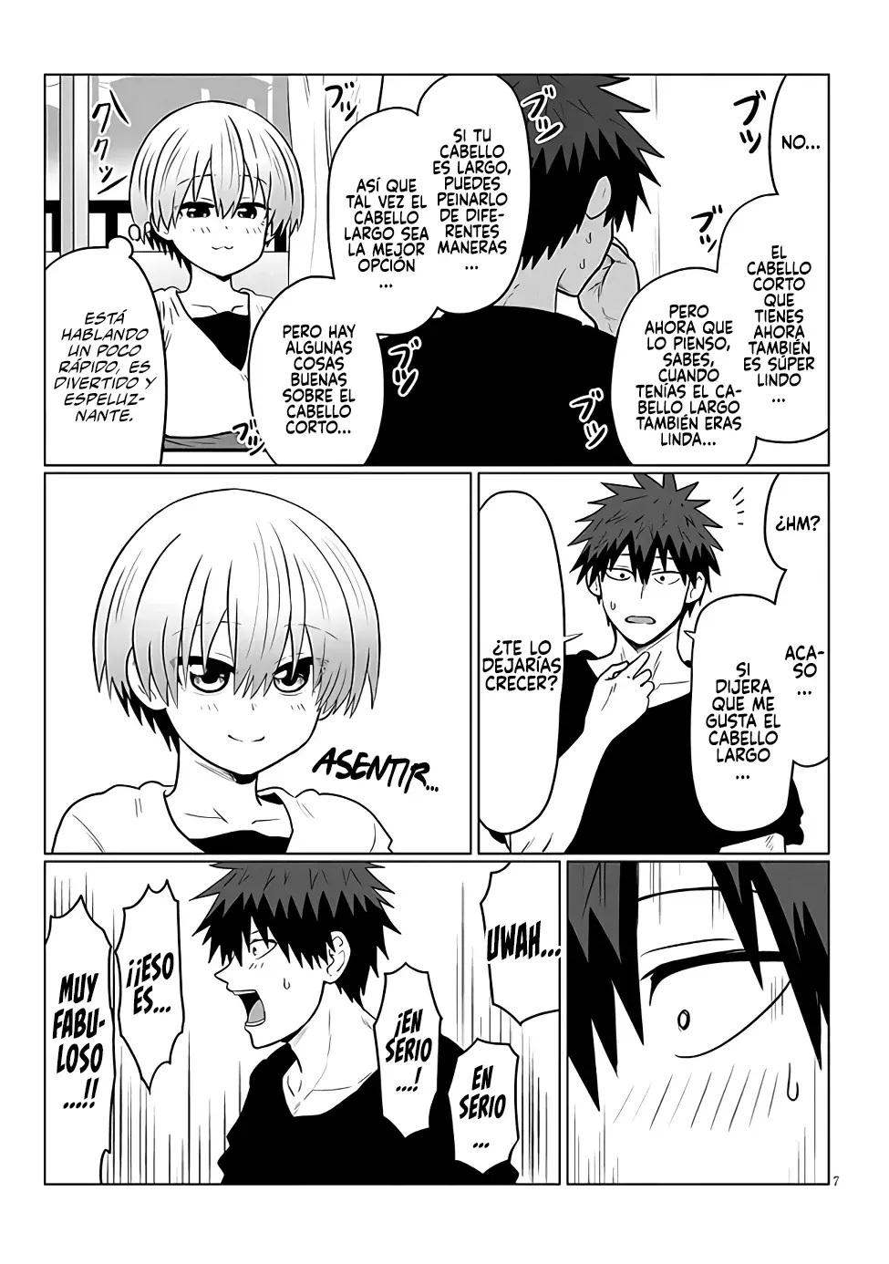 Uzaki-chan wa Asobitai! capítulo 125 página 9