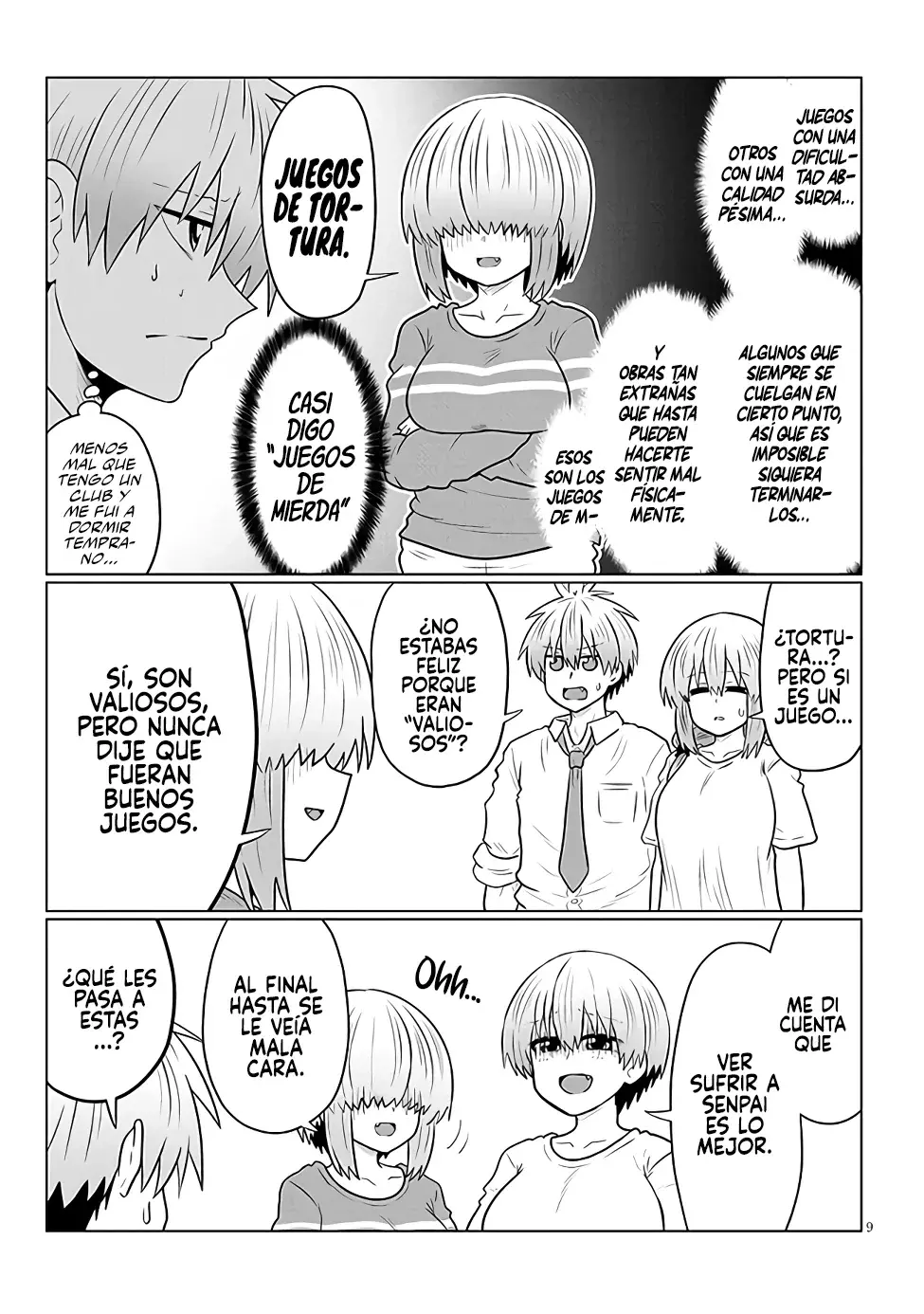 Uzaki-chan wa Asobitai! capítulo 126 página 11