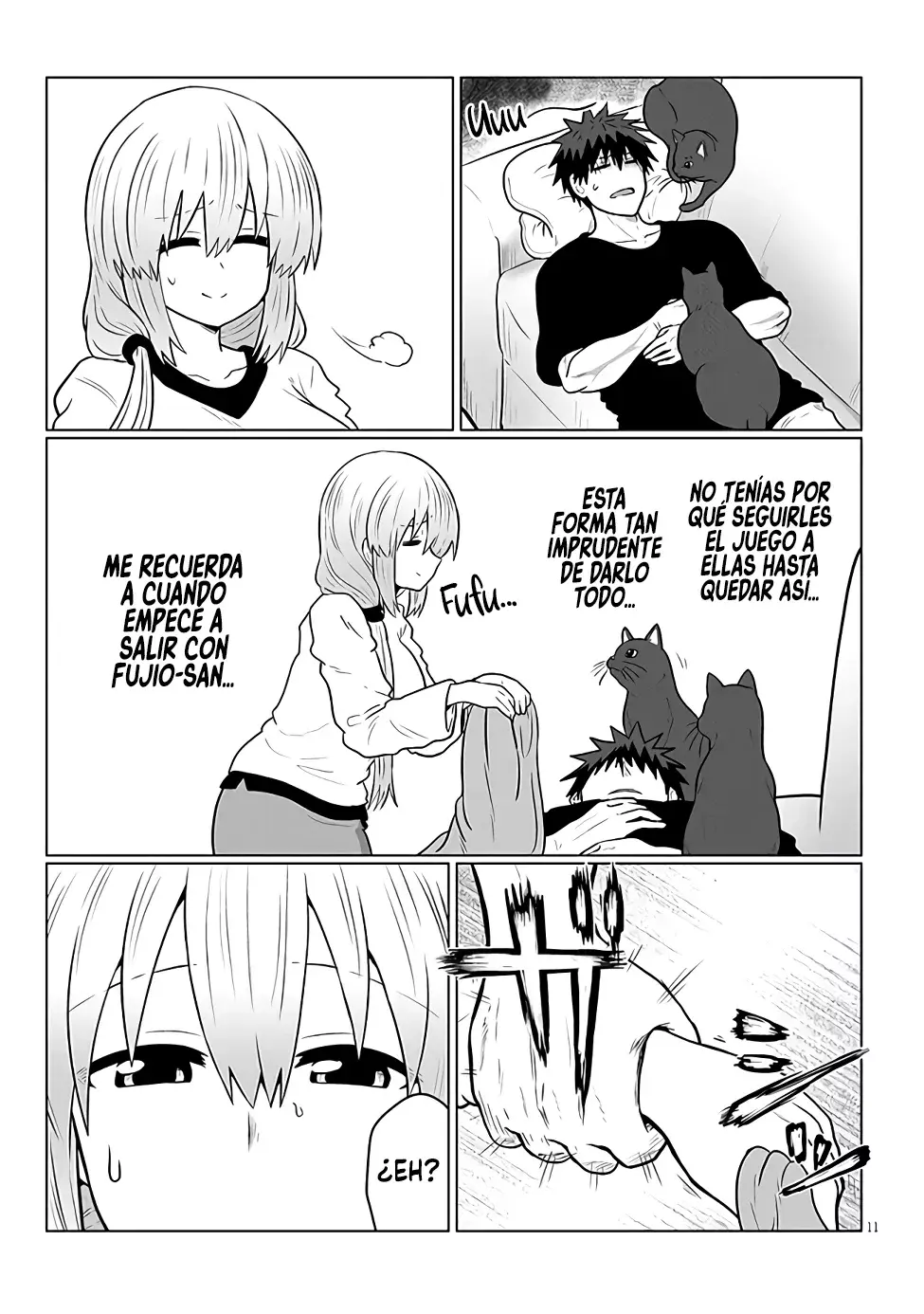 Uzaki-chan wa Asobitai! capítulo 126 página 13