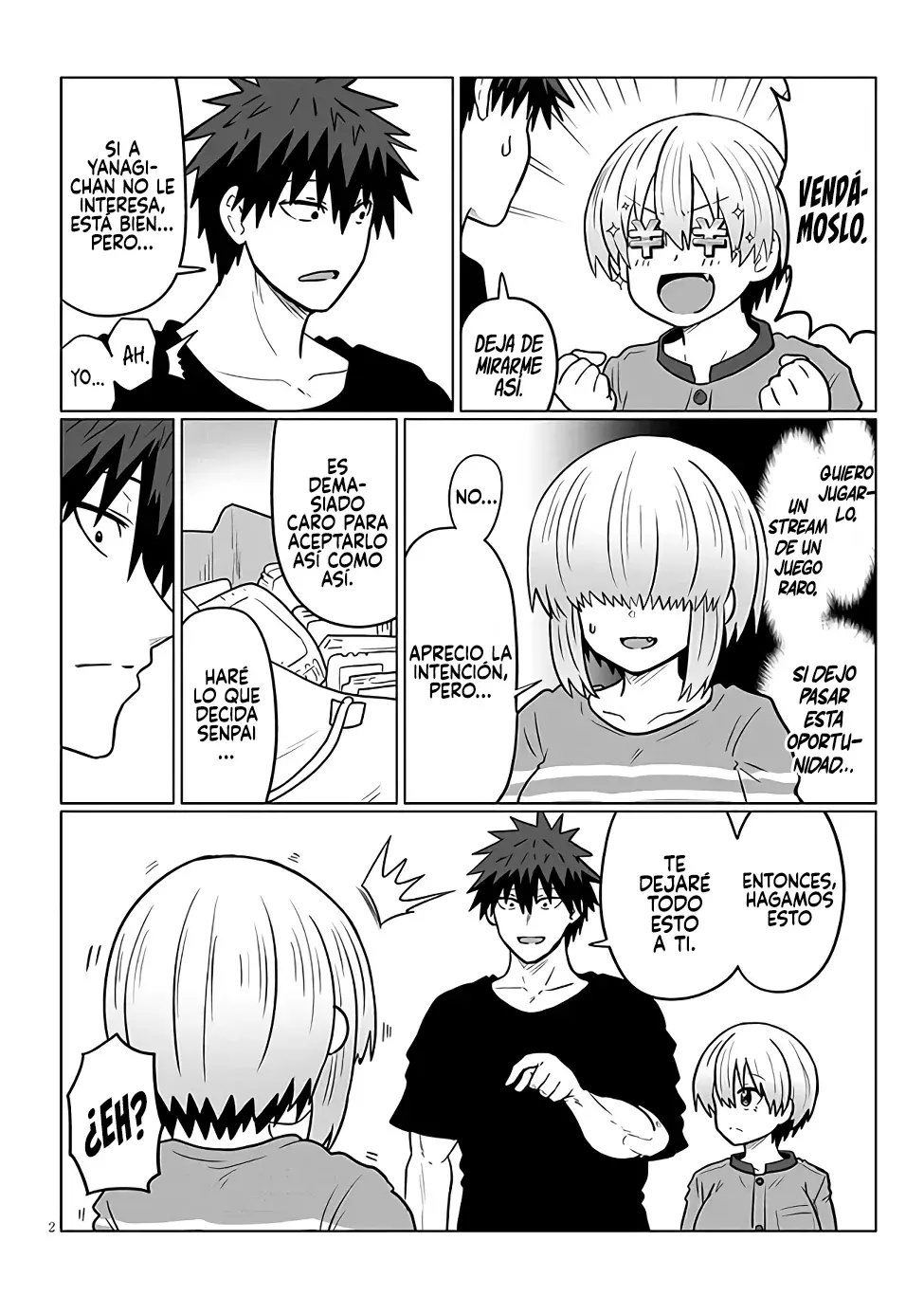 Uzaki-chan wa Asobitai! capítulo 126 página 4