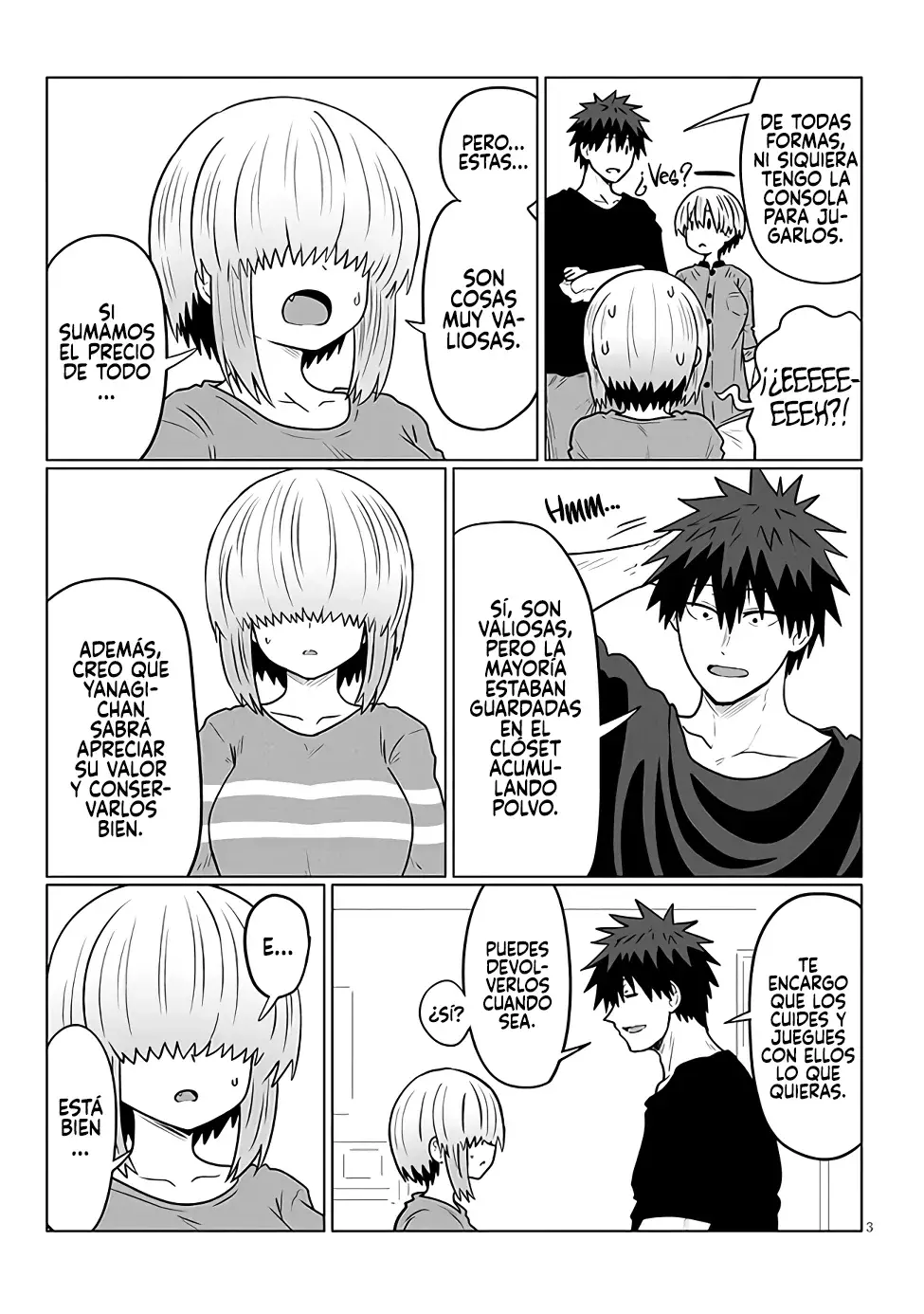 Uzaki-chan wa Asobitai! capítulo 126 página 5