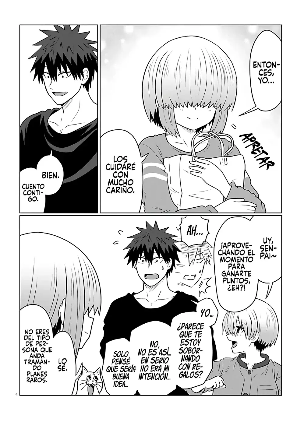 Uzaki-chan wa Asobitai! capítulo 126 página 6