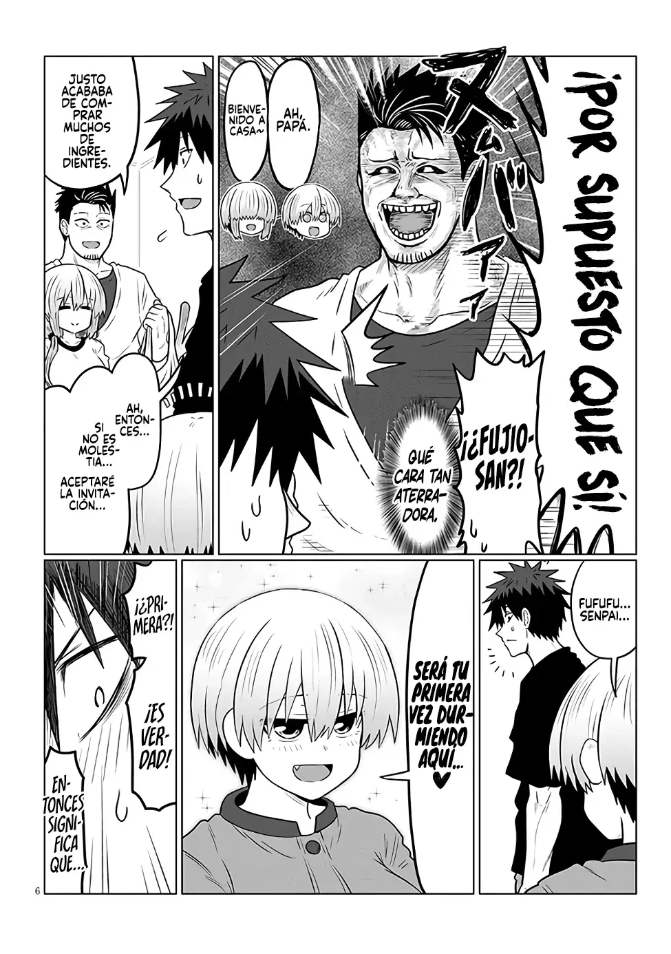 Uzaki-chan wa Asobitai! capítulo 126 página 8