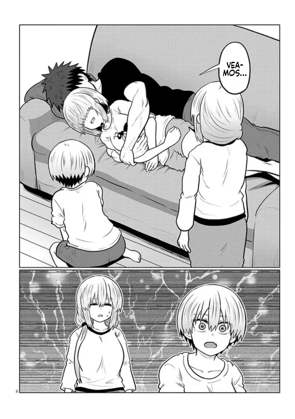 Uzaki-chan wa Asobitai! capítulo 127 página 10